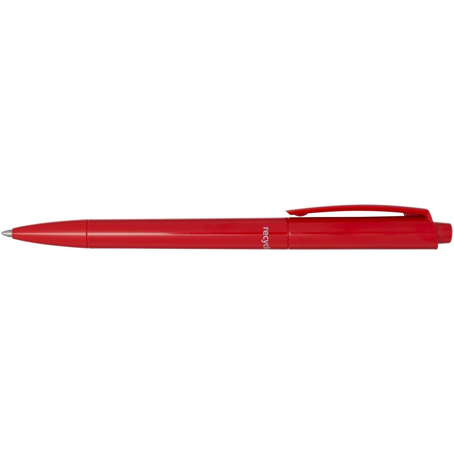 Penna a sfera in plastica riciclata Martha (inchiostro nero)