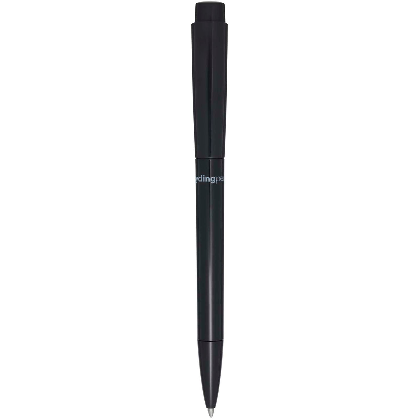 Penna a sfera in plastica riciclata Martha (inchiostro nero)