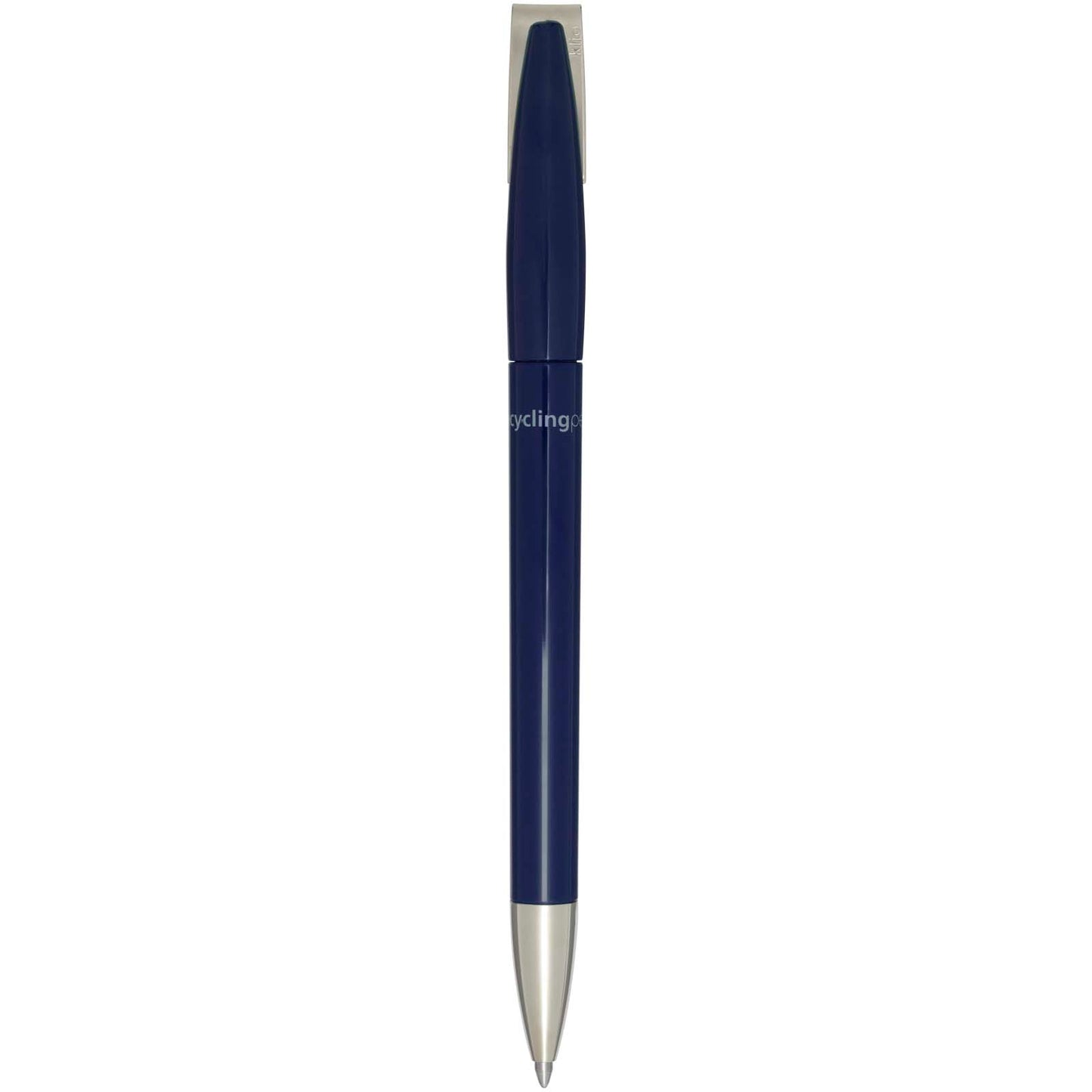 Penna a sfera in plastica riciclata Ana (inchiostro blu)