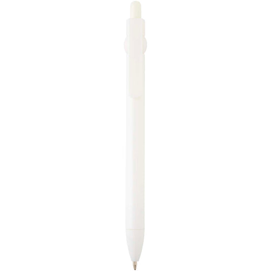 Penna a sfera in plastica riciclata Fidget (inchiostro nero)