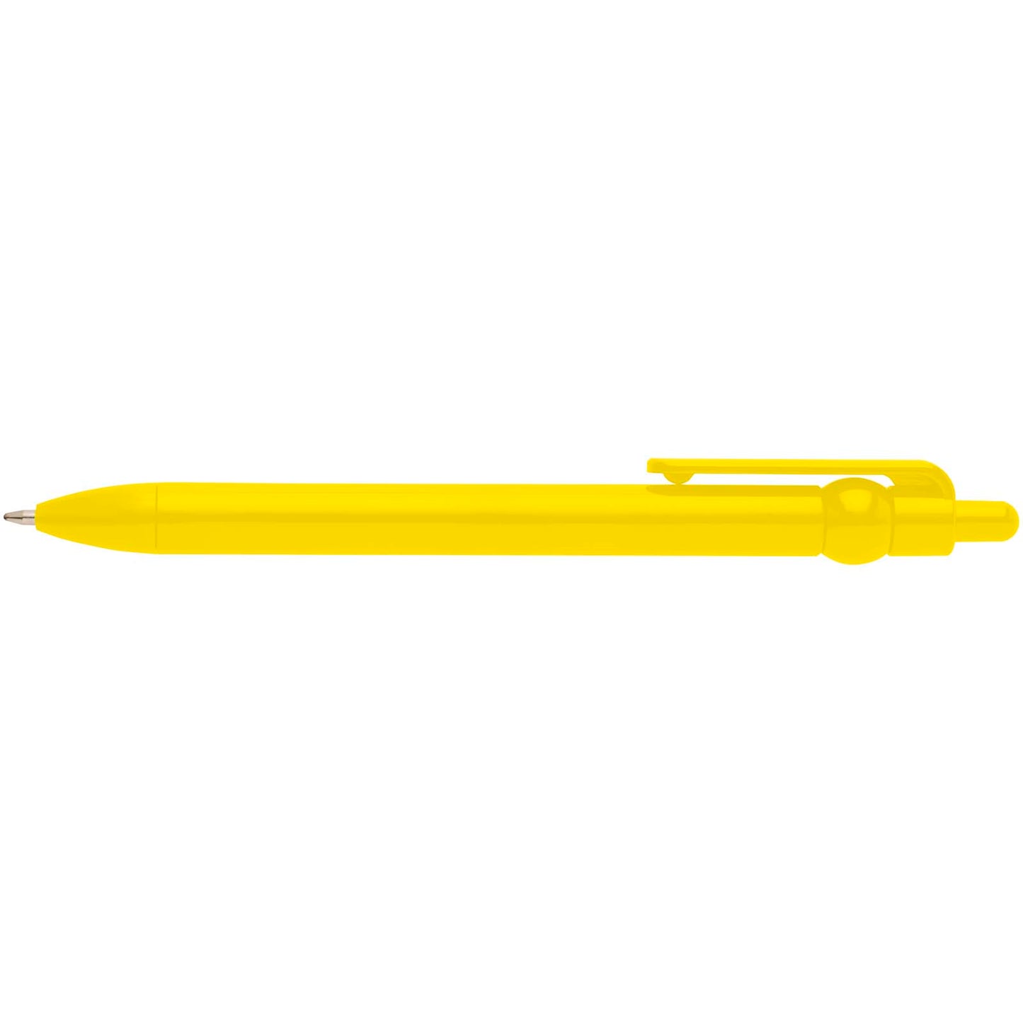 Penna a sfera in plastica riciclata Fidget (inchiostro nero)
