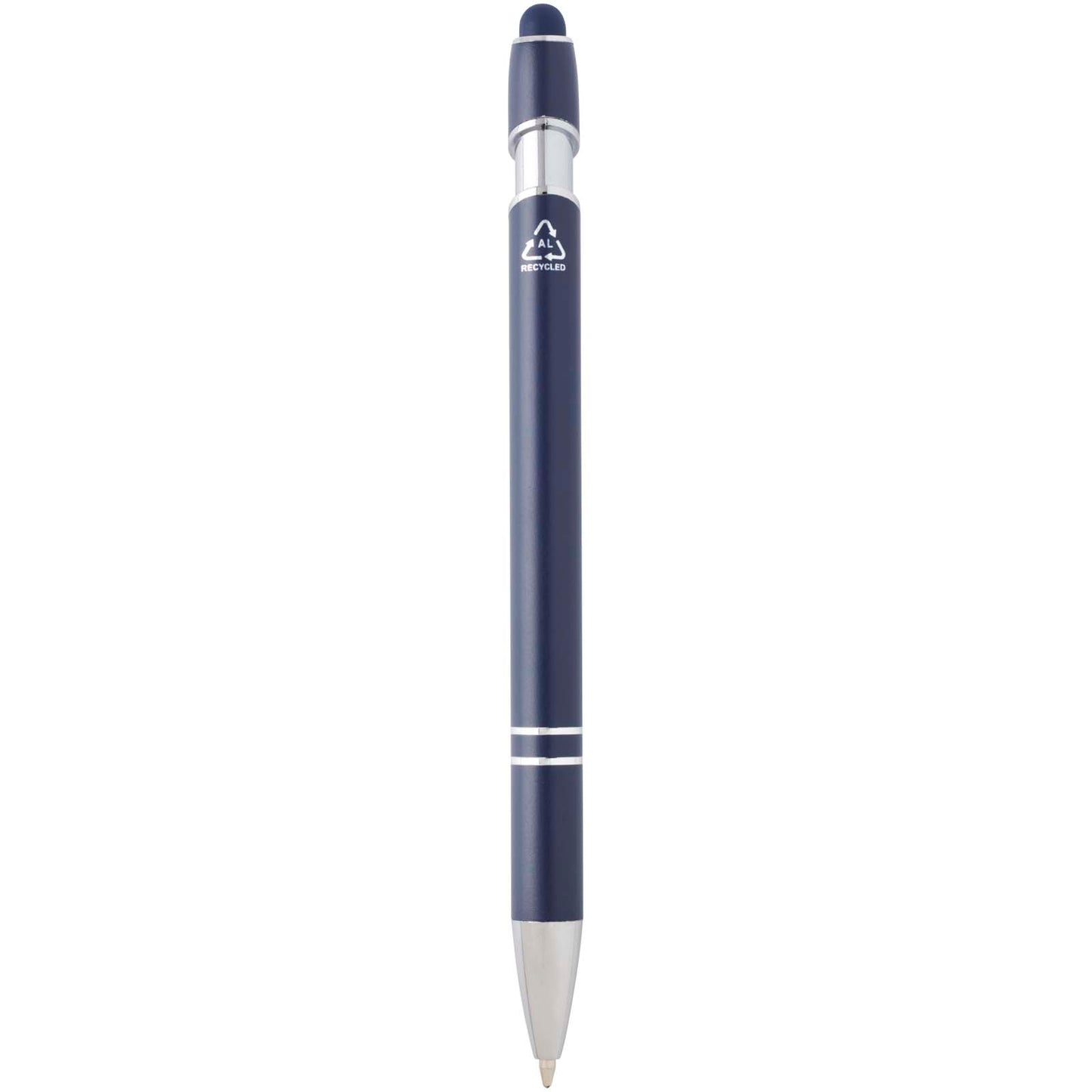 Penna a sfera con finitura argento Kish (inchiostro blu)