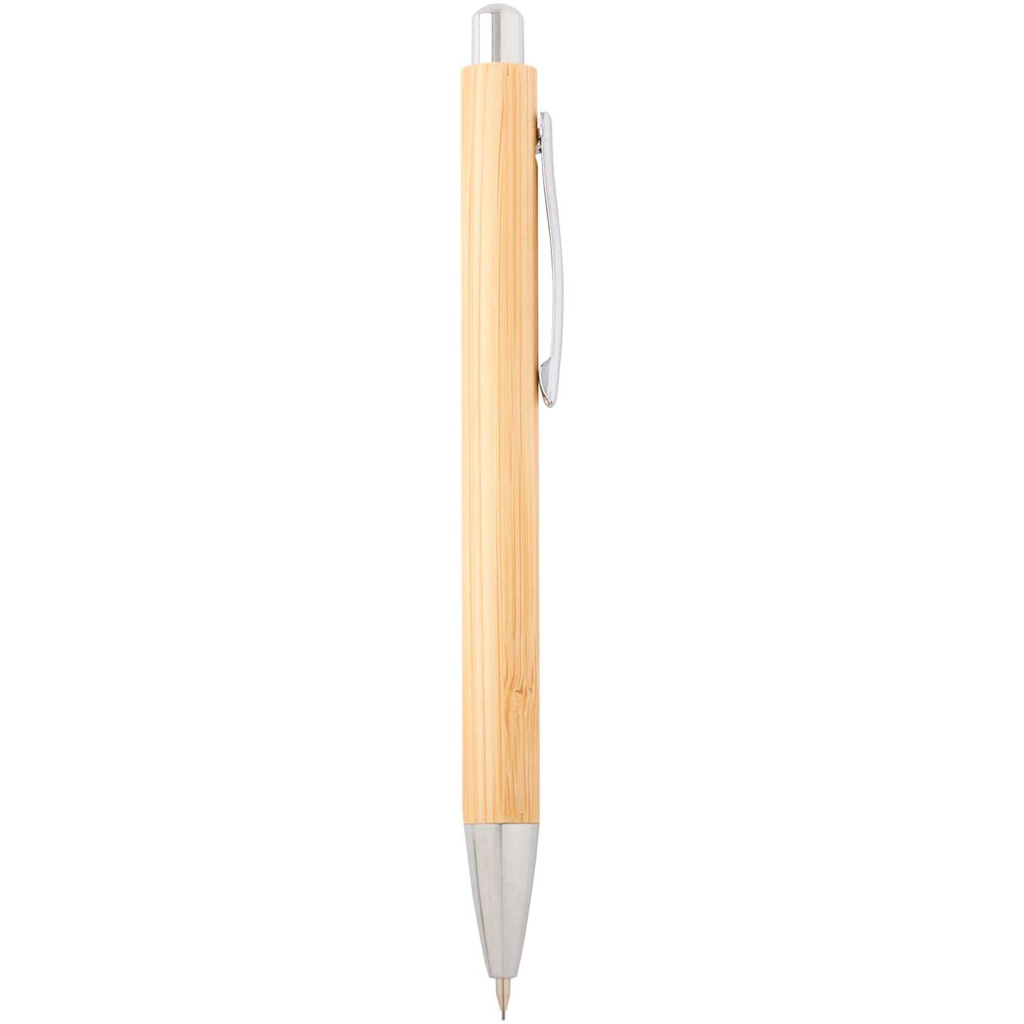 Set di penna a sfera e portamina in bambù Oblys (inchiostro nero)