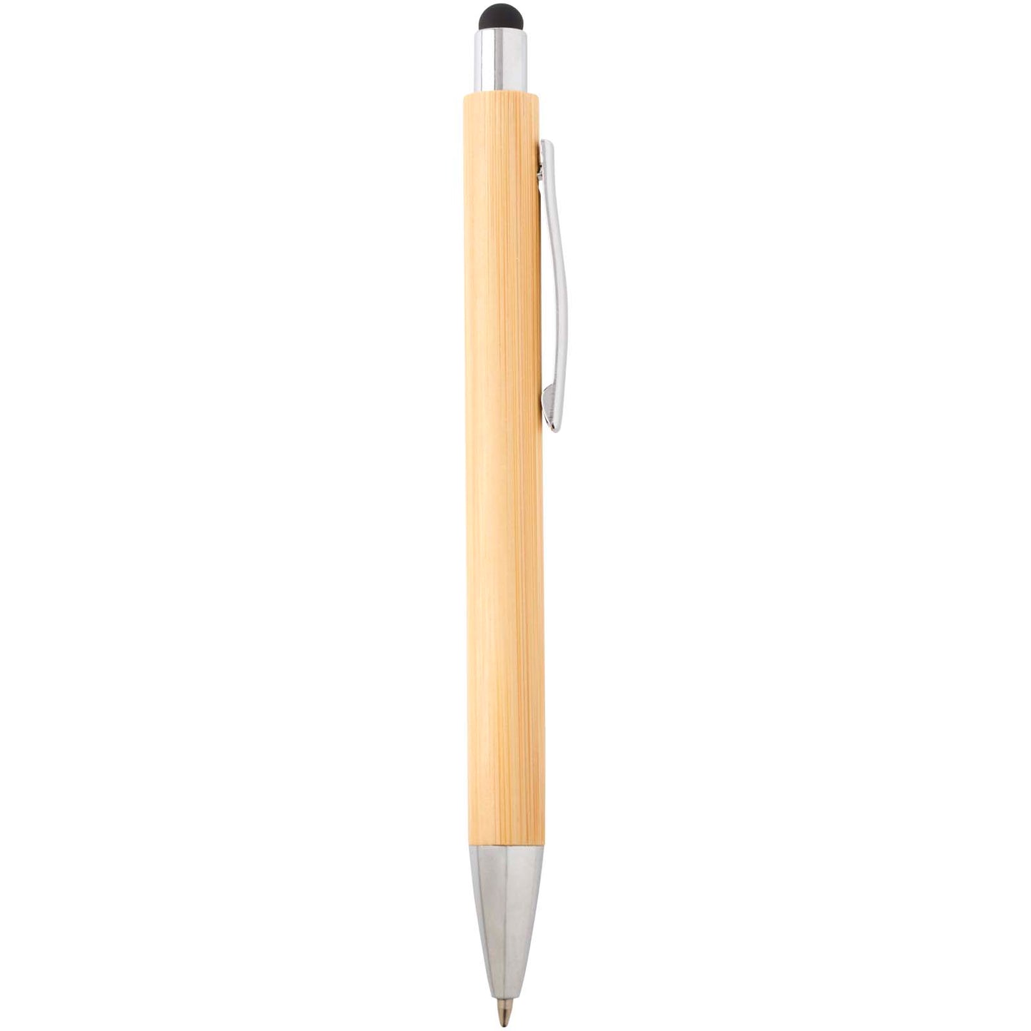 Set di penna a sfera e portamina in bambù Oblys (inchiostro nero)