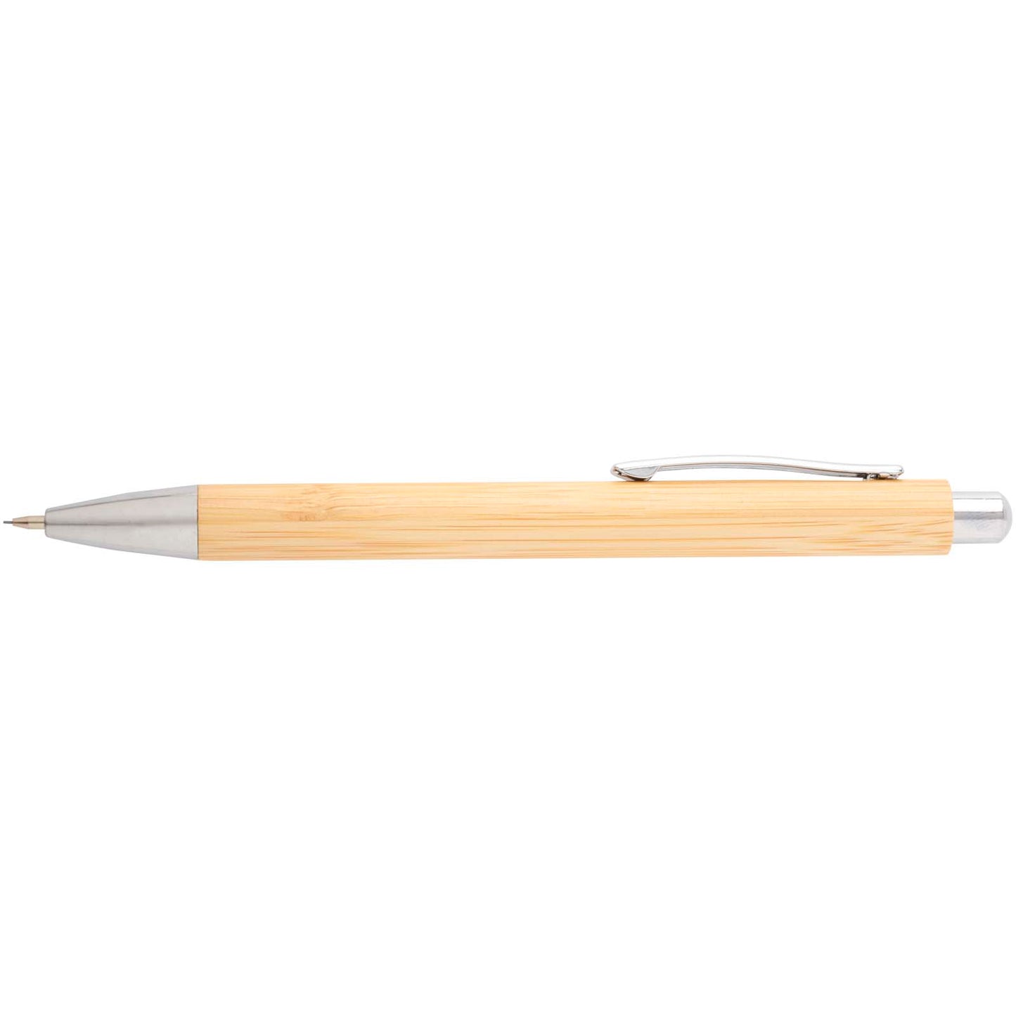 Set di penna a sfera e portamina in bambù Oblys (inchiostro nero)