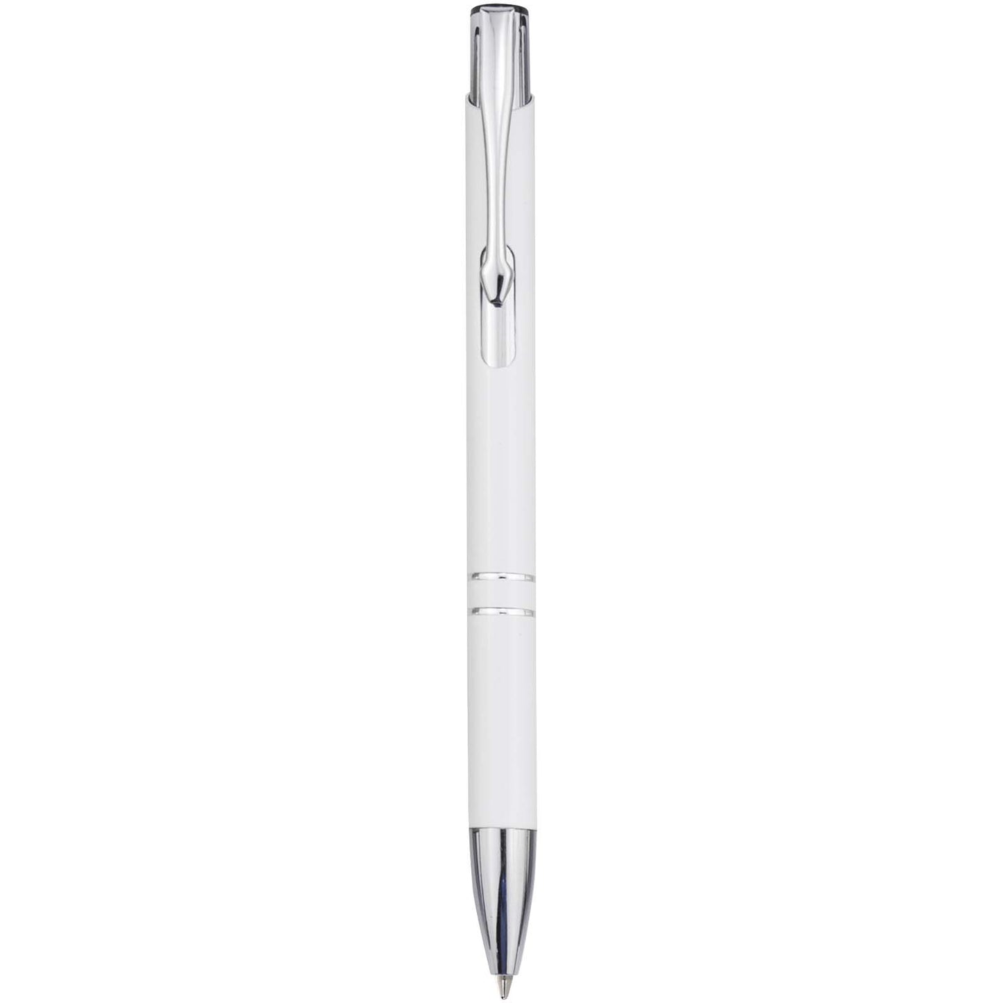 Penna a sfera in alluminio riciclato Moneta (inchiostro blu)