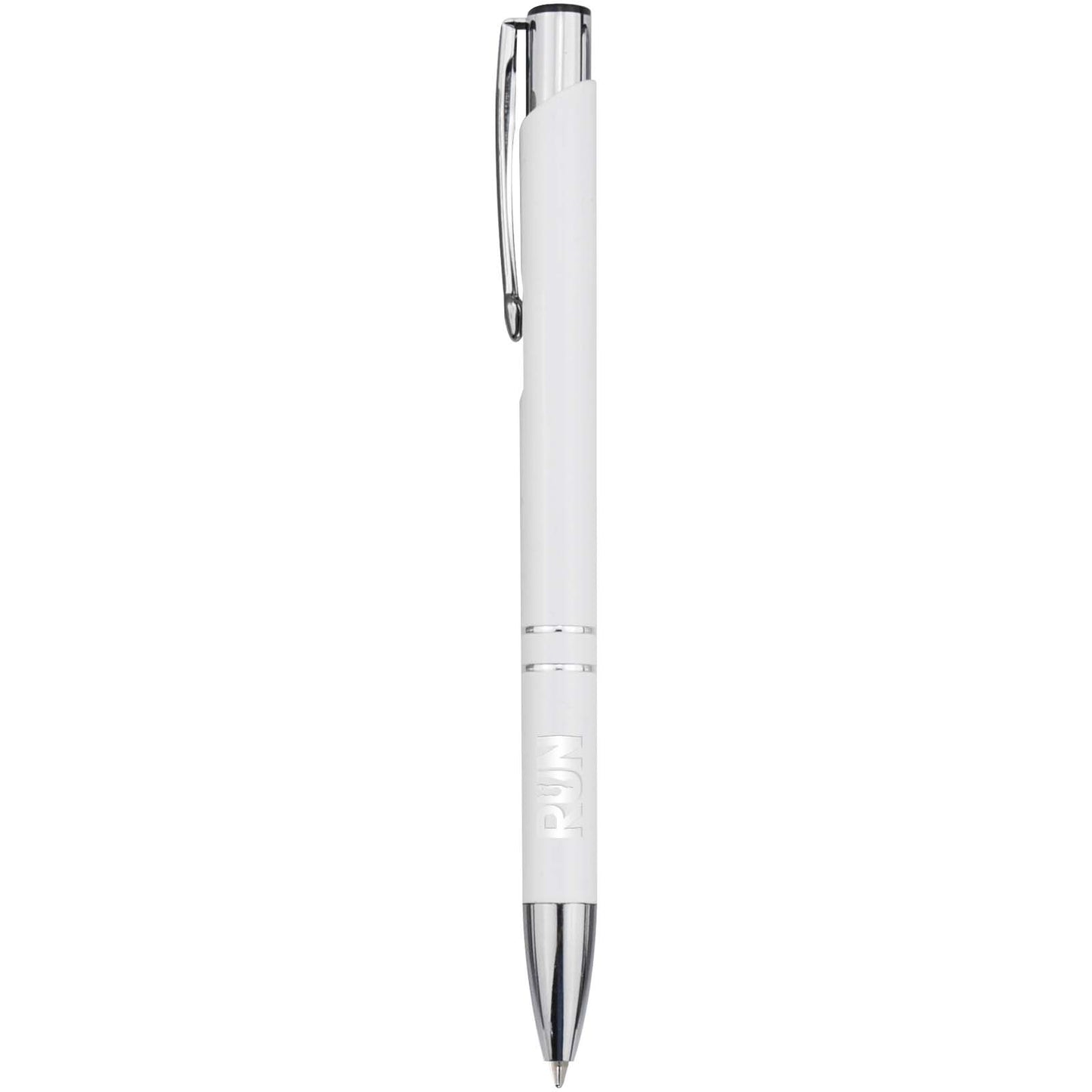 Penna a sfera in alluminio riciclato Moneta (inchiostro blu)