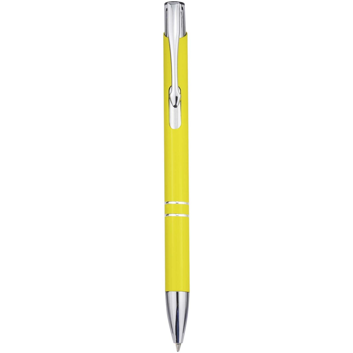 Penna a sfera in alluminio riciclato Moneta (inchiostro blu)