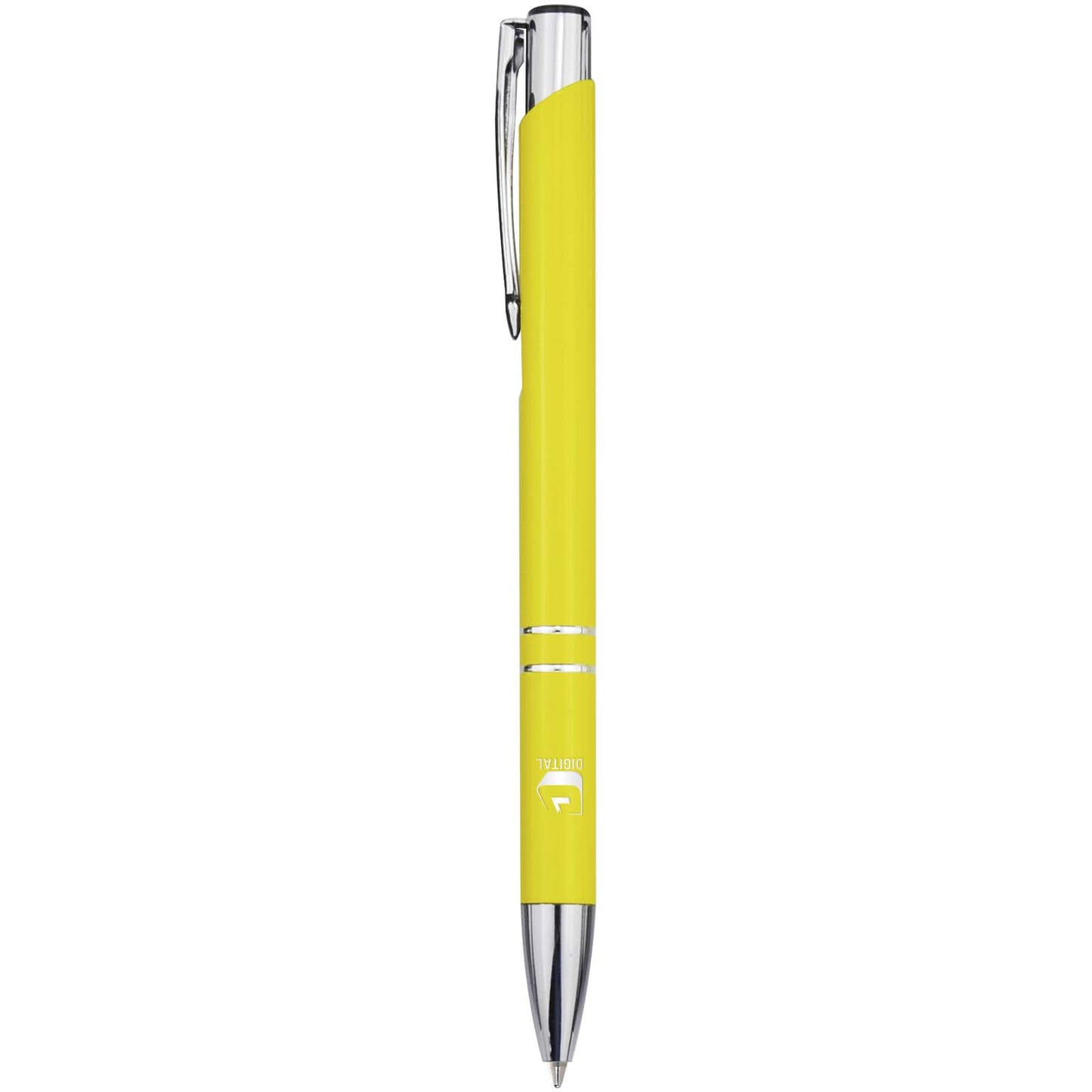 Penna a sfera in alluminio riciclato Moneta (inchiostro blu)