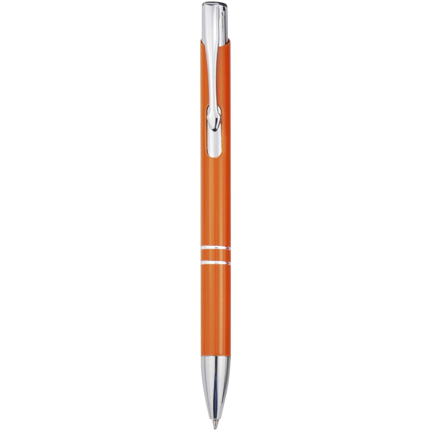 Penna a sfera in alluminio riciclato Moneta (inchiostro blu)