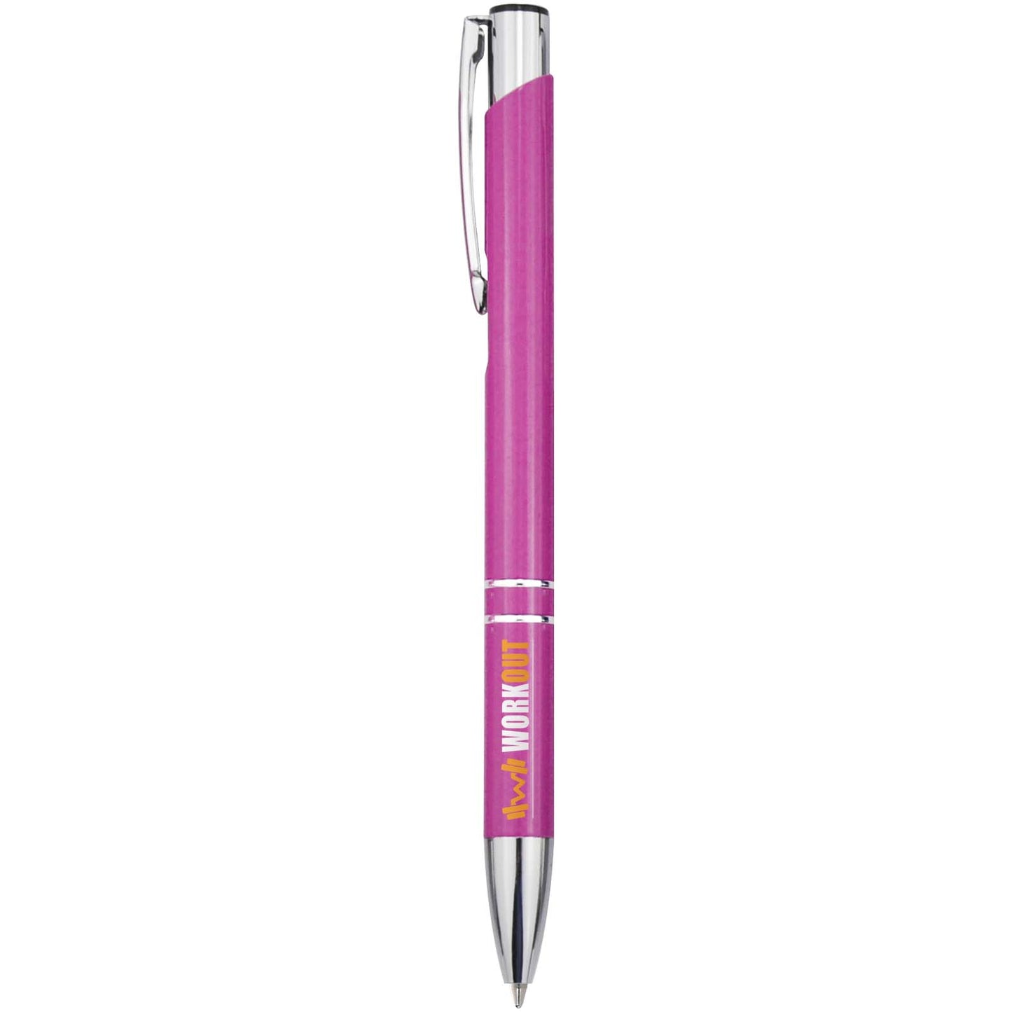Penna a sfera in alluminio riciclato Moneta (inchiostro blu)