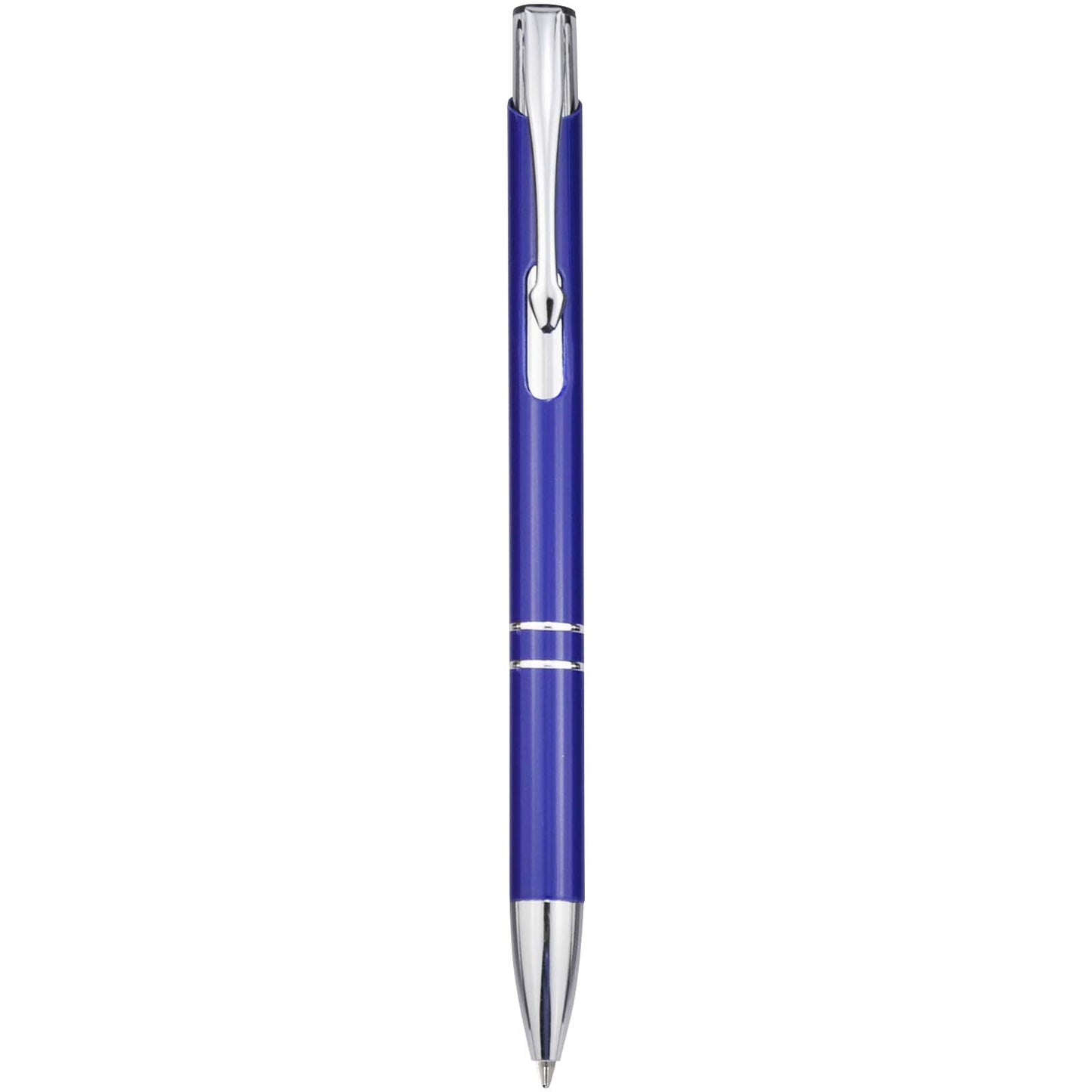 Penna a sfera in alluminio riciclato Moneta (inchiostro blu)