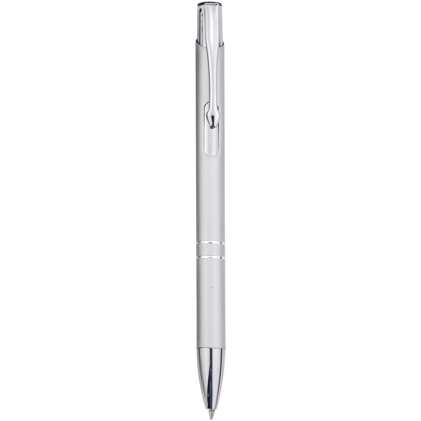 Penna a sfera in alluminio riciclato Moneta (inchiostro blu)