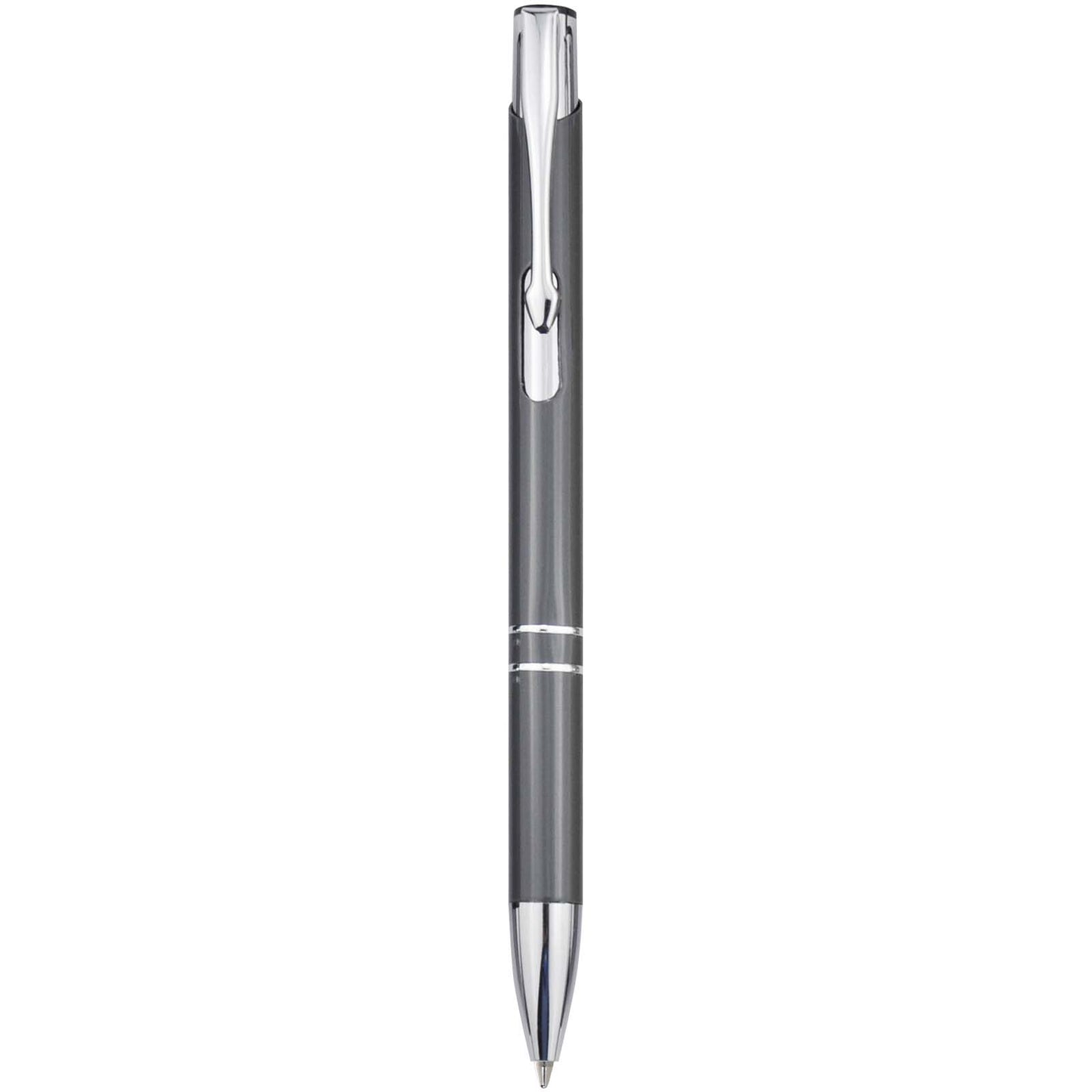 Penna a sfera in alluminio riciclato Moneta (inchiostro blu)