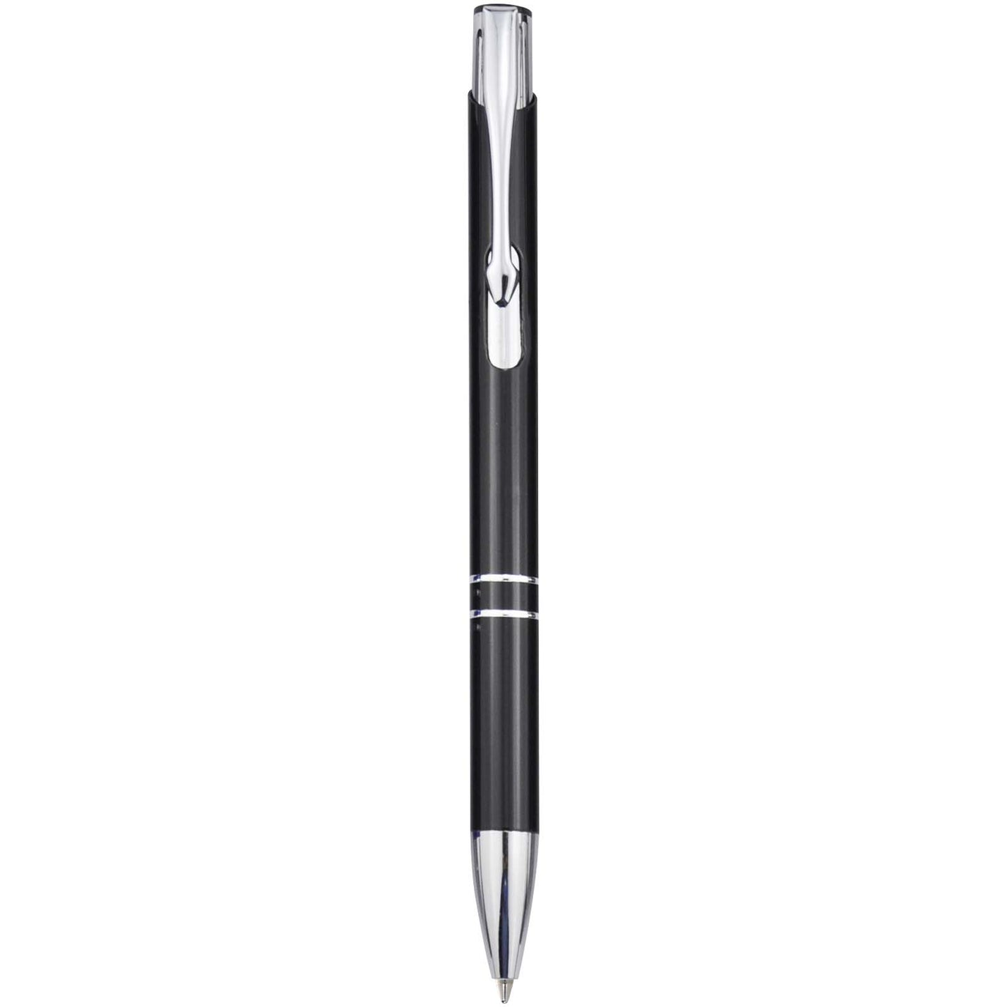 Penna a sfera in alluminio riciclato Moneta (inchiostro blu)