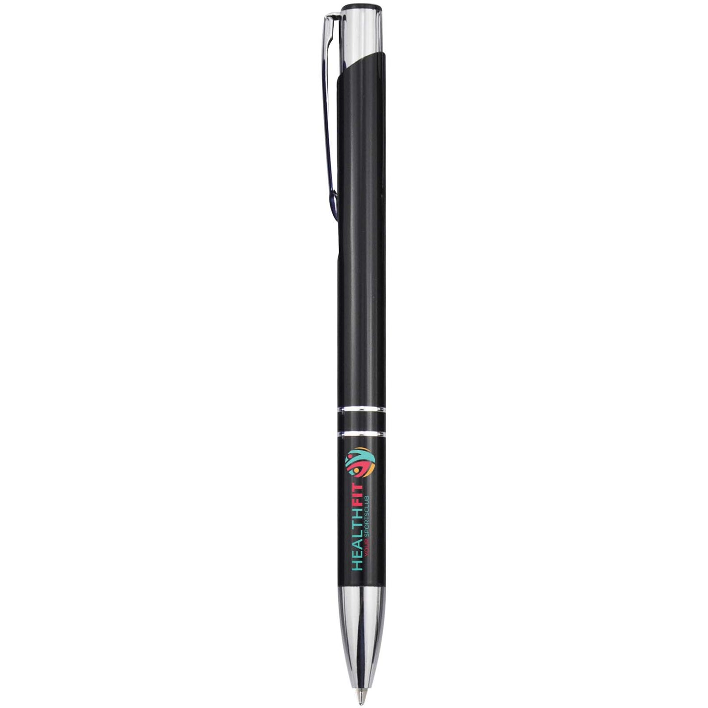 Penna a sfera in alluminio riciclato Moneta (inchiostro blu)
