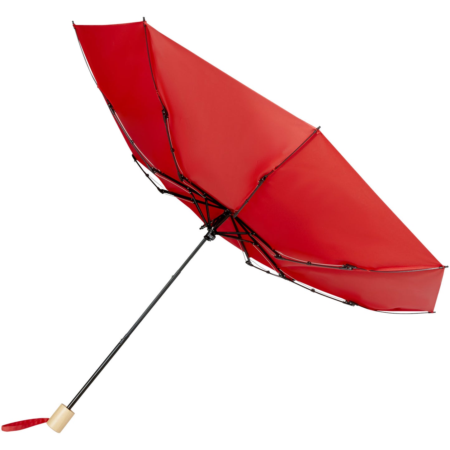Ombrello pieghevole in PET riciclato antivento da 21" Birgit