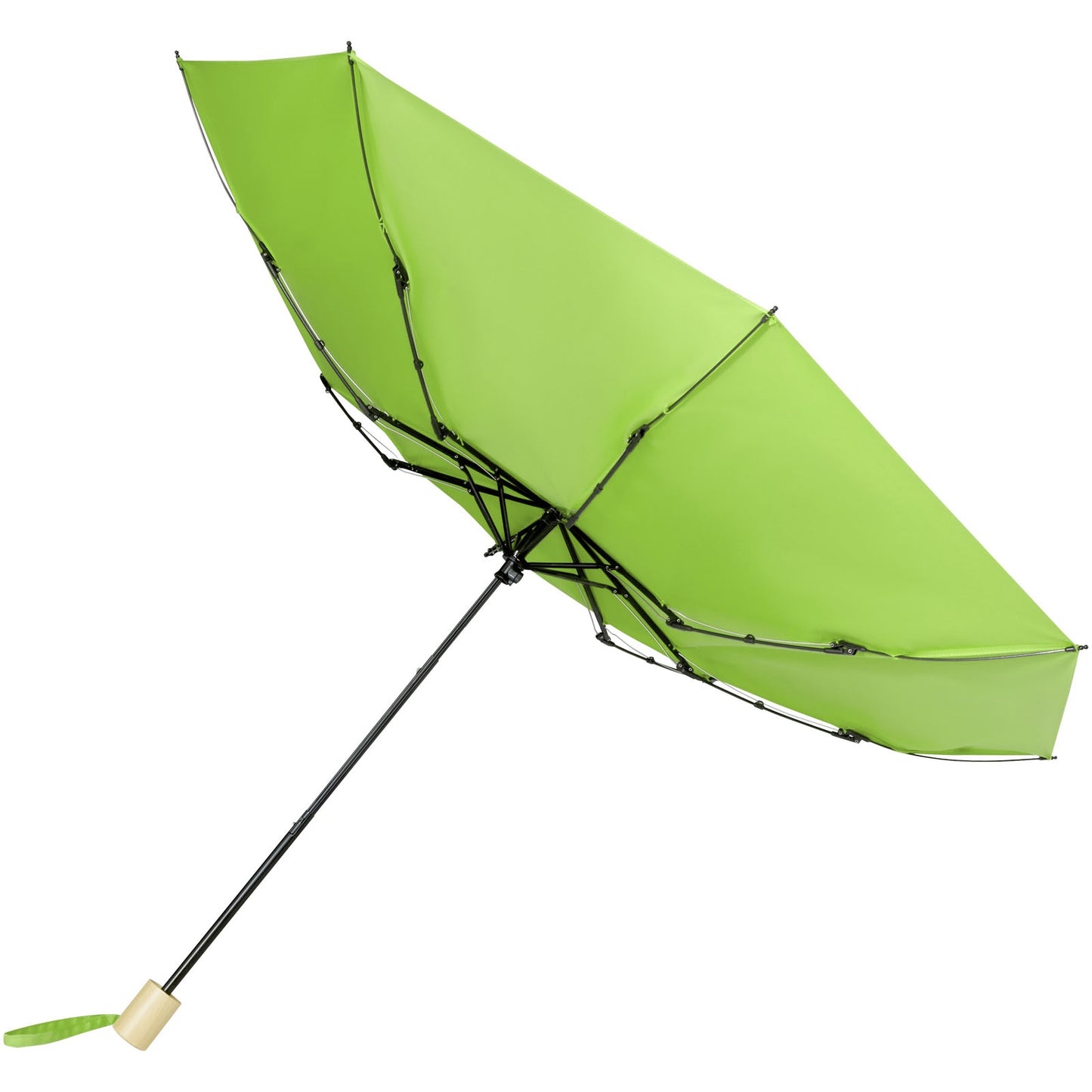 Ombrello pieghevole in PET riciclato antivento da 21" Birgit