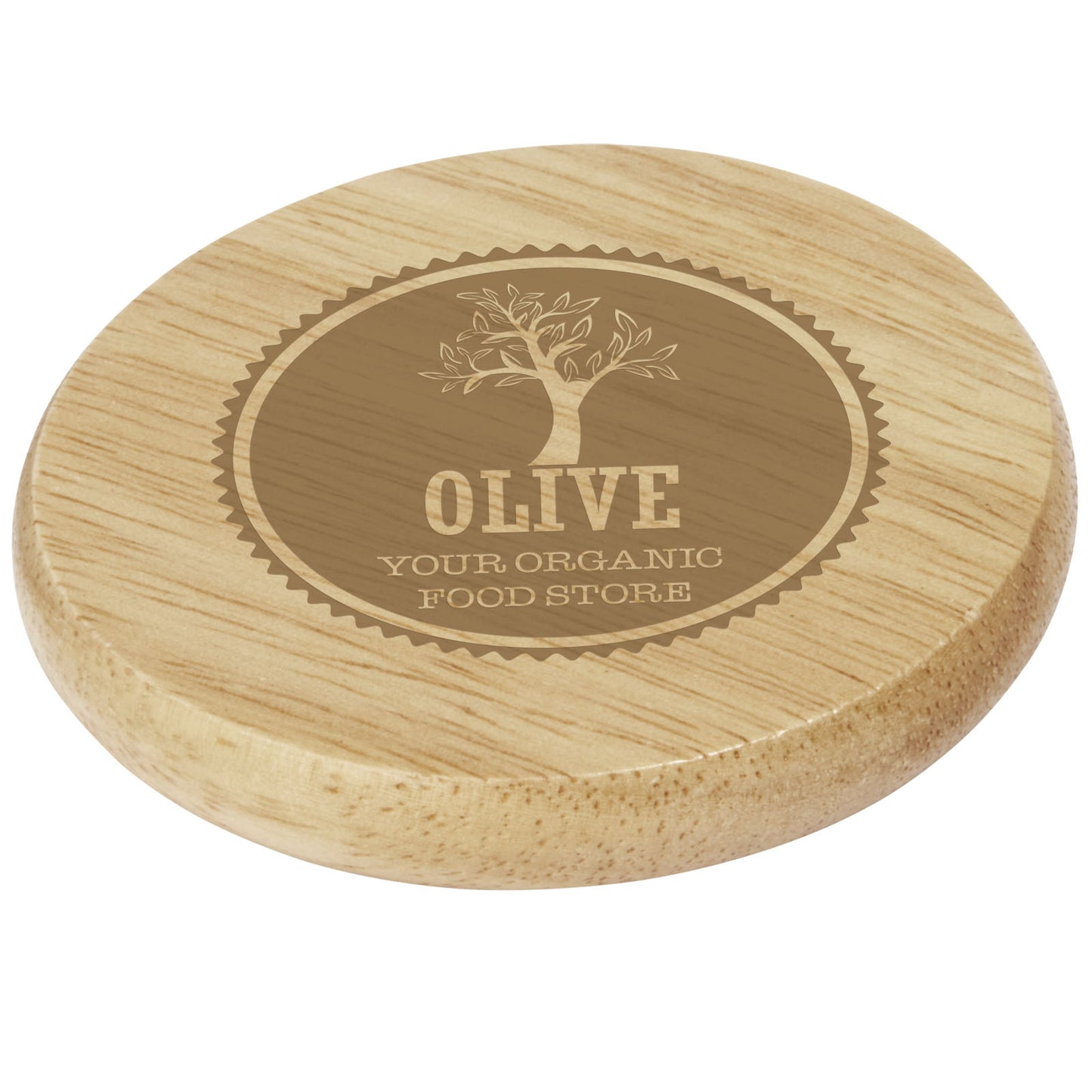 Sottobicchiere in legno con apribottiglie Scoll