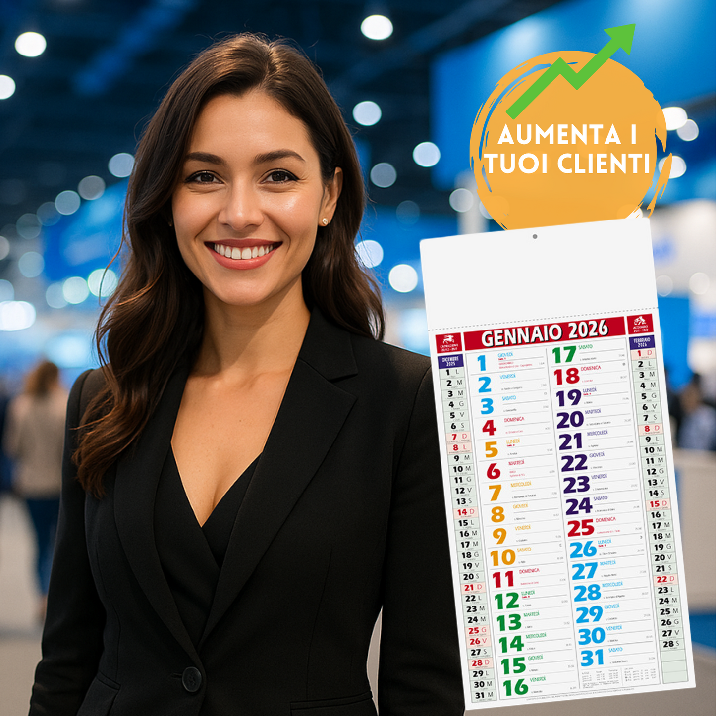 Calendario olandese 2026 personalizzato | Cod. PA658