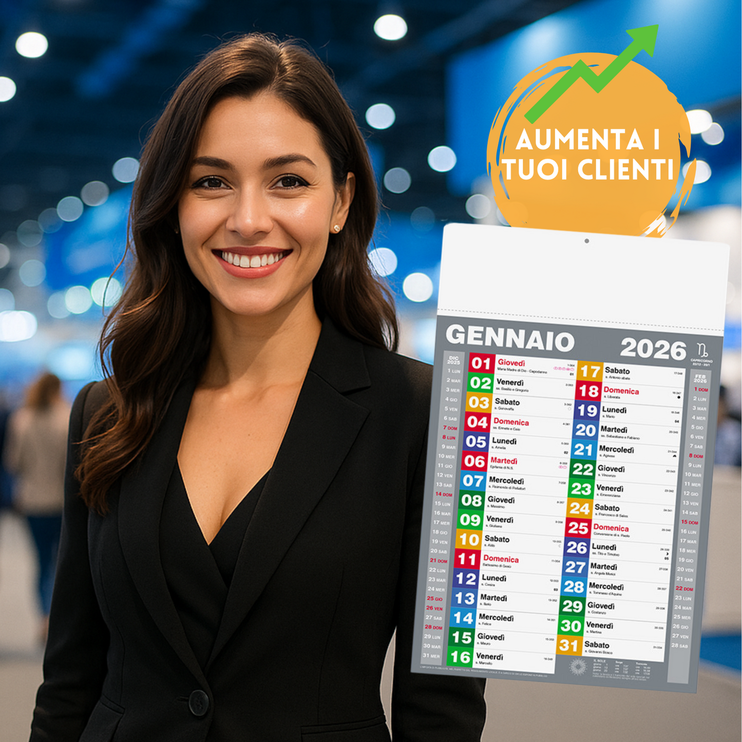 Calendario olandese 2026 personalizzato | Cod. PA420
