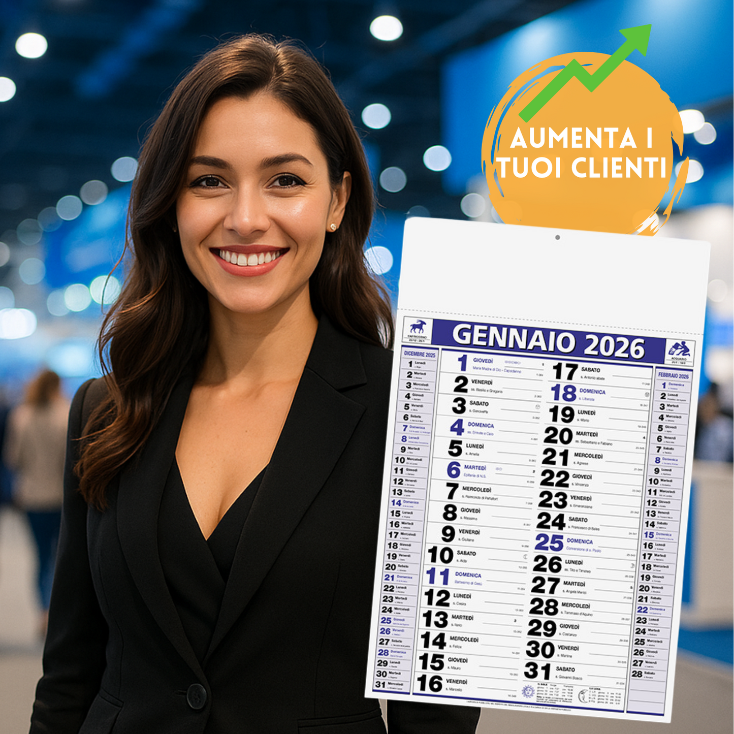 Calendario olandese 2026 personalizzato | Cod. PA646