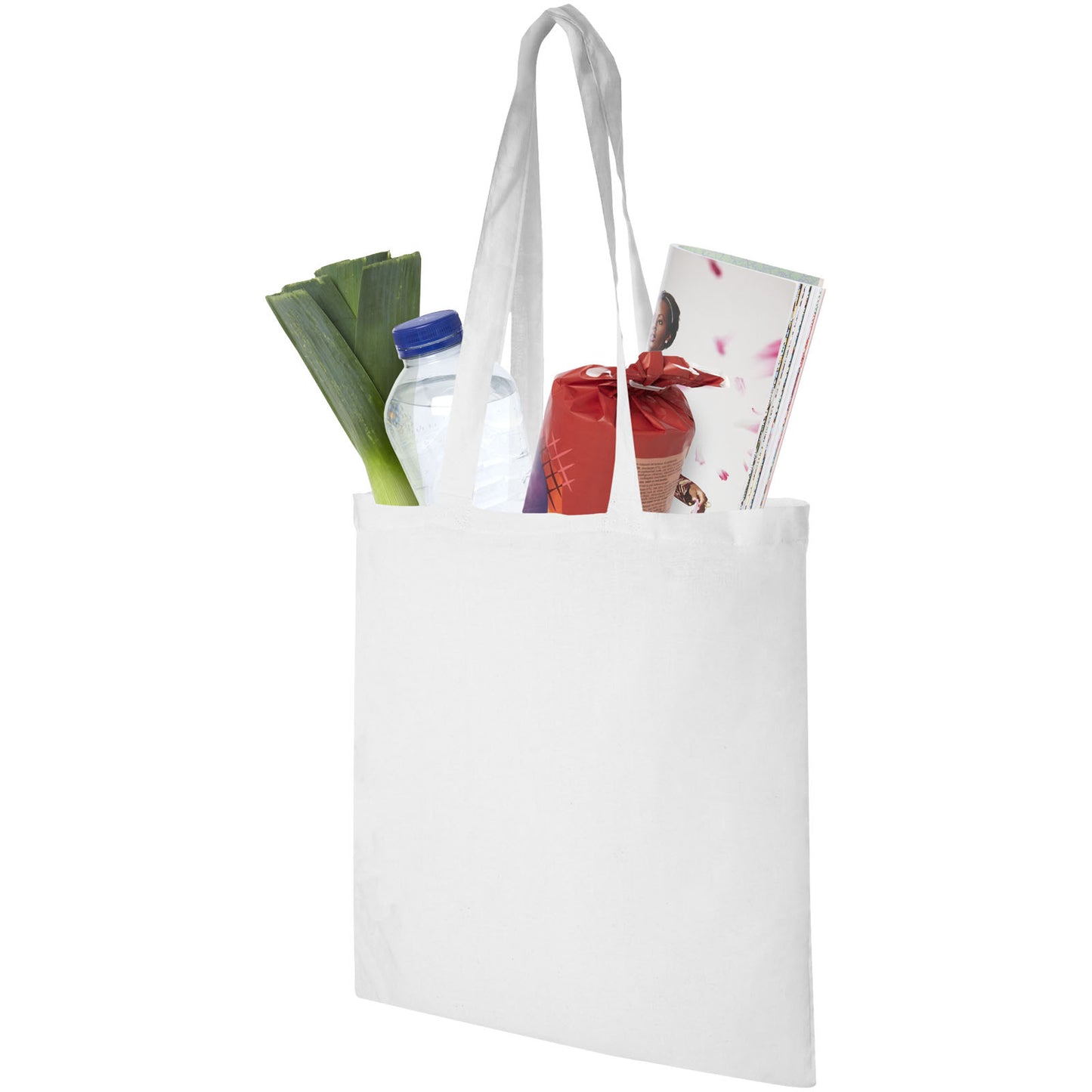 Shopper in cotone 140 g/m² Madras - 7L