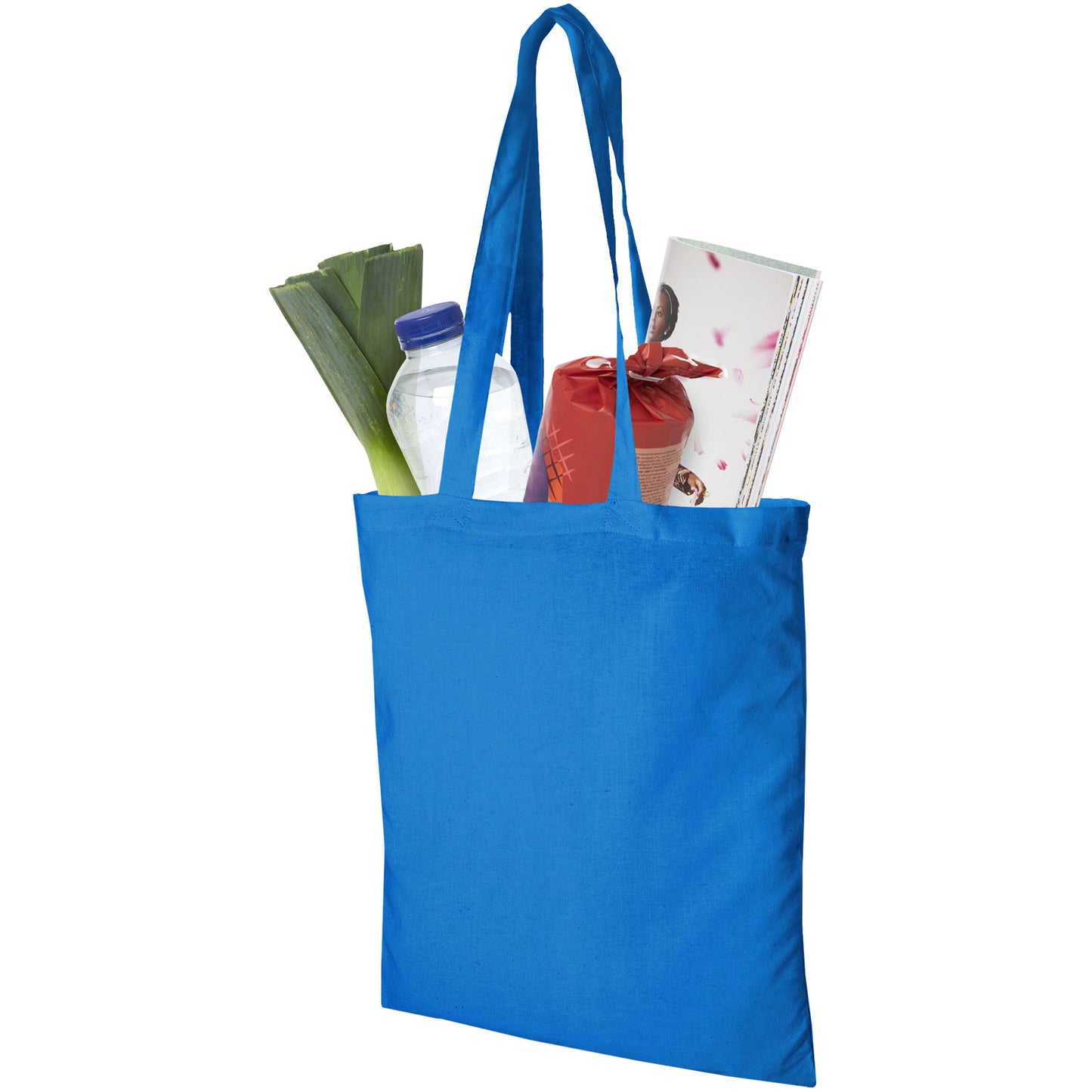 Shopper in cotone 140 g/m² Madras - 7L
