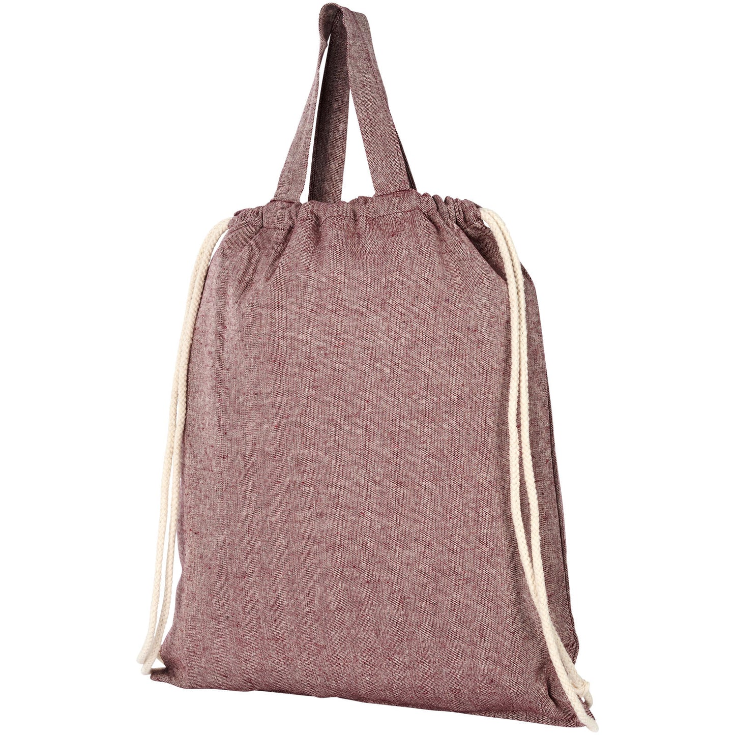 Zaino con cordoncino Pheebs in tessuto riciclato, 150 g/m² - 6L