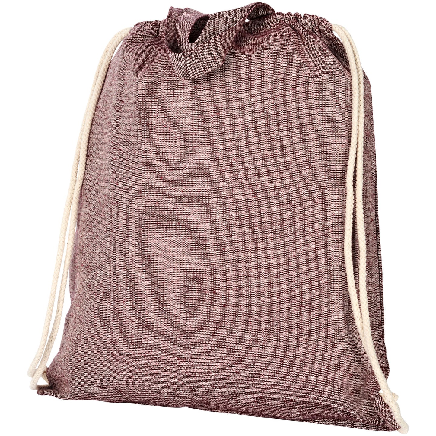 Zaino con cordoncino Pheebs in tessuto riciclato, 150 g/m² - 6L