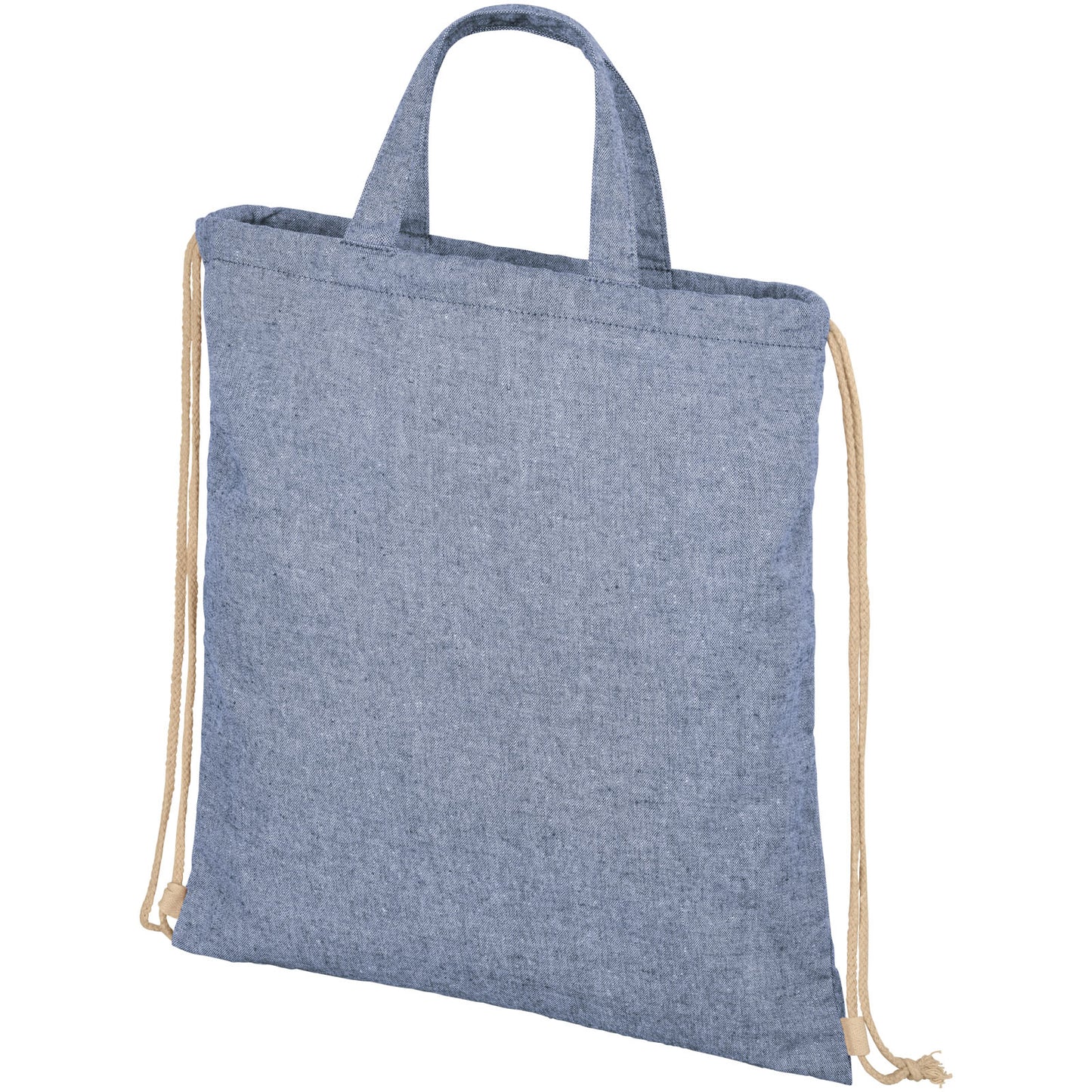 Zaino con cordoncino Pheebs in tessuto riciclato, 210 g/m² - 6L