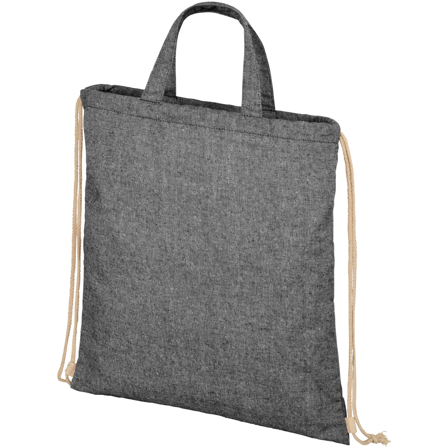 Zaino con cordoncino Pheebs in tessuto riciclato, 210 g/m² - 6L