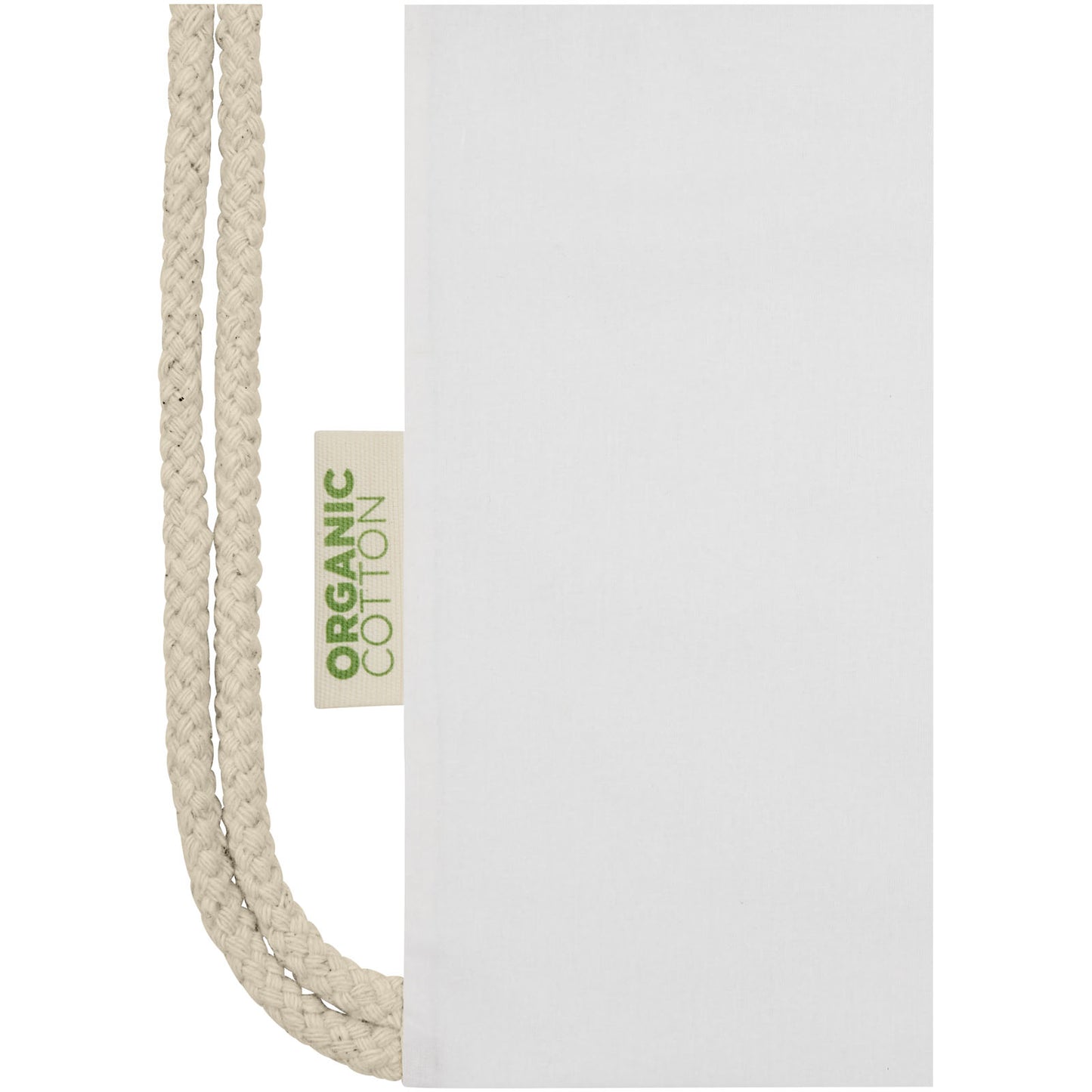 Zaino in cotone biologico 100 g/m² con cordoncino Orissa - 5L