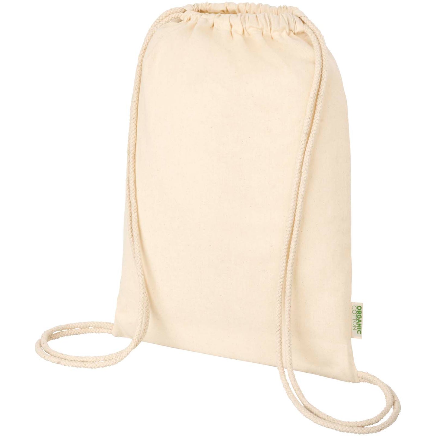 Zaino in cotone biologico 100 g/m² con cordoncino Orissa - 5L