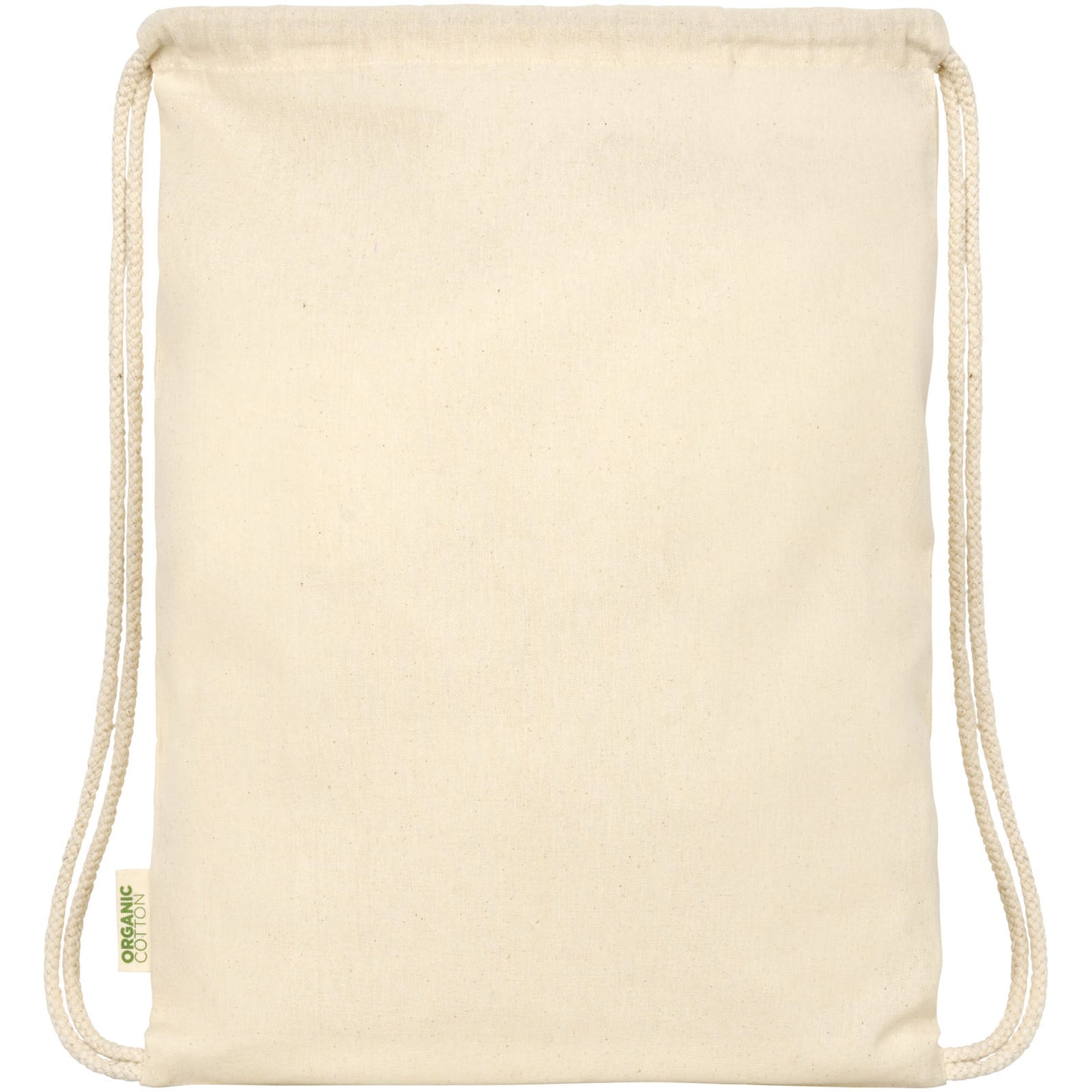 Zaino in cotone biologico 100 g/m² con cordoncino Orissa - 5L