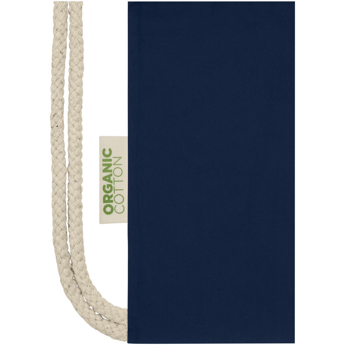 Zaino in cotone biologico 100 g/m² con cordoncino Orissa - 5L