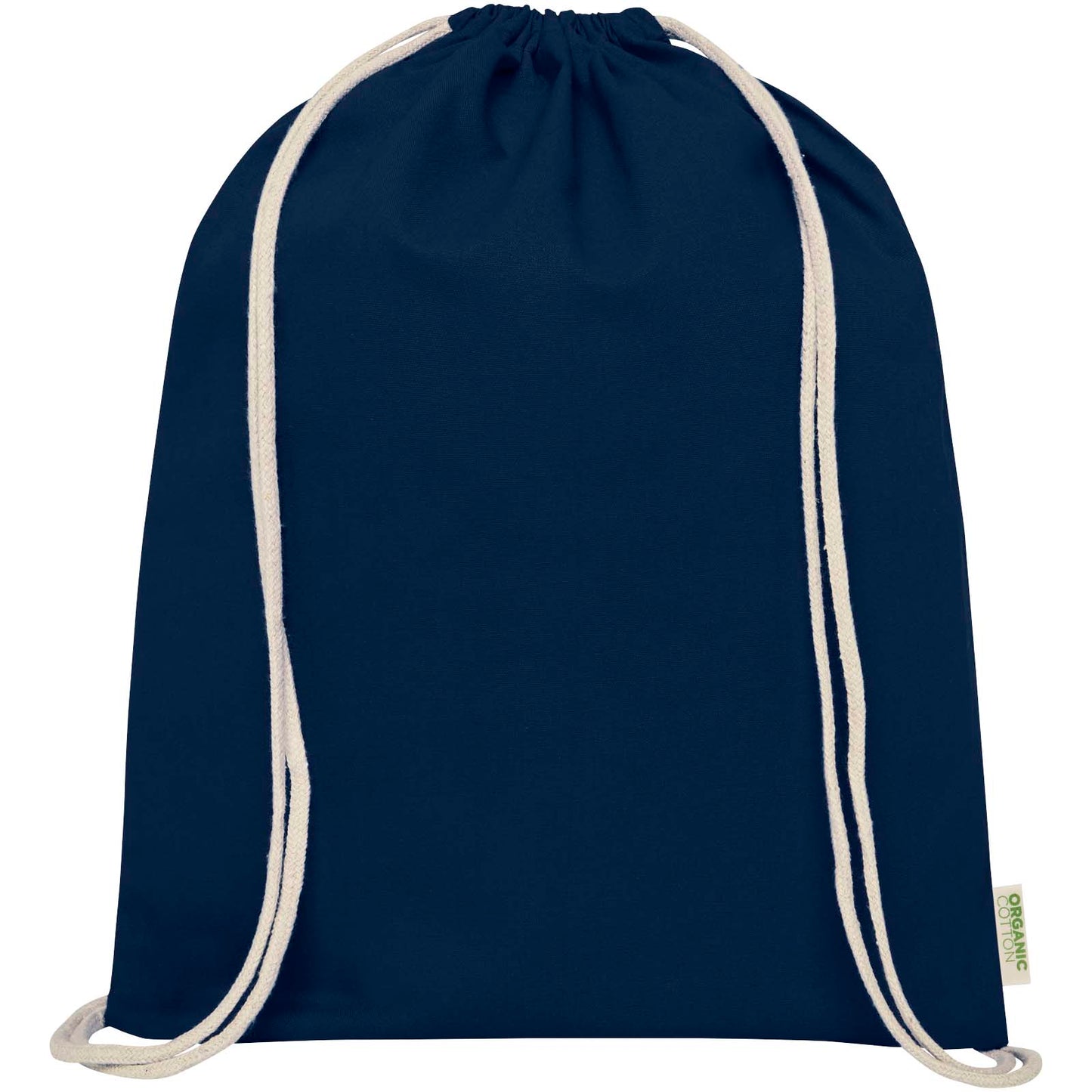 Zaino in cotone biologico 100 g/m² con cordoncino Orissa - 5L