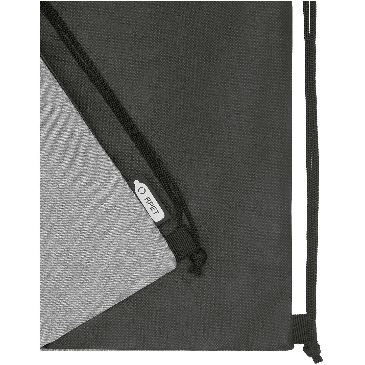 Zaino con cordoncino Ross in PET riciclato - 5L