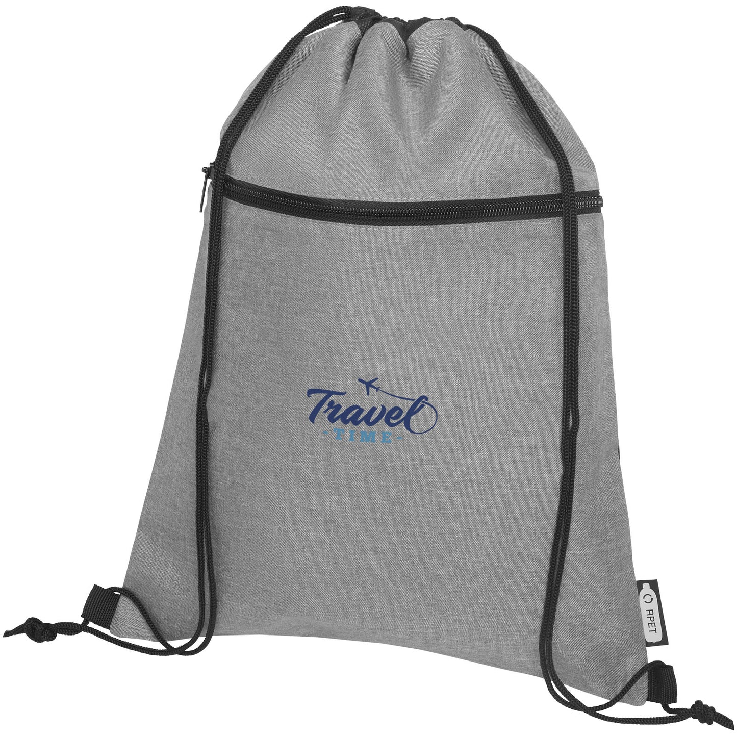Zaino con cordoncino Ross in PET riciclato - 5L