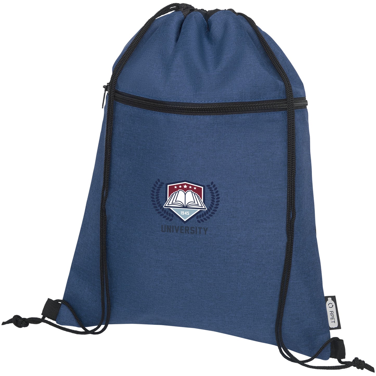 Zaino con cordoncino Ross in PET riciclato - 5L