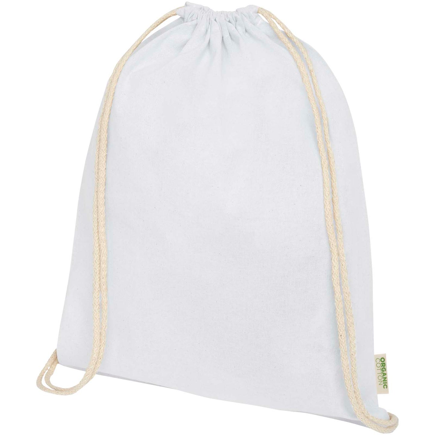 Zaino con cordoncino Orissa da 140 g/m² in cotone organico - 5L