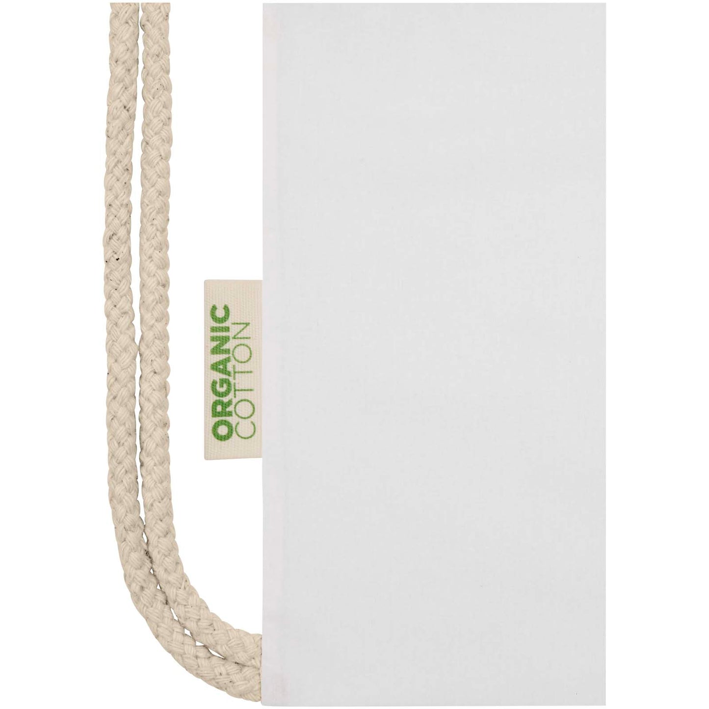 Zaino con cordoncino Orissa da 140 g/m² in cotone organico - 5L