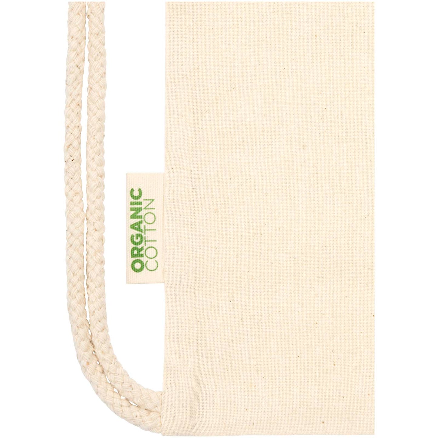 Zaino con cordoncino Orissa da 140 g/m² in cotone organico - 5L
