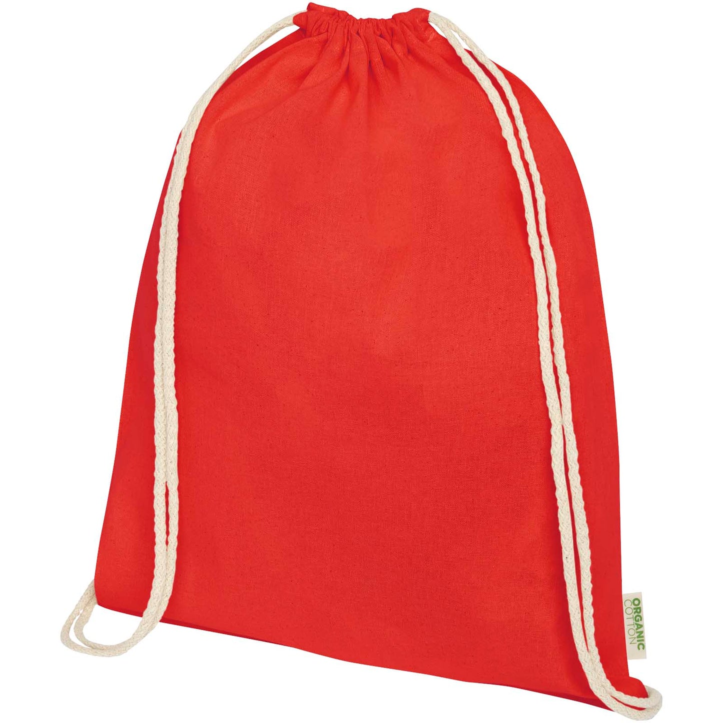 Zaino con cordoncino Orissa da 140 g/m² in cotone organico - 5L