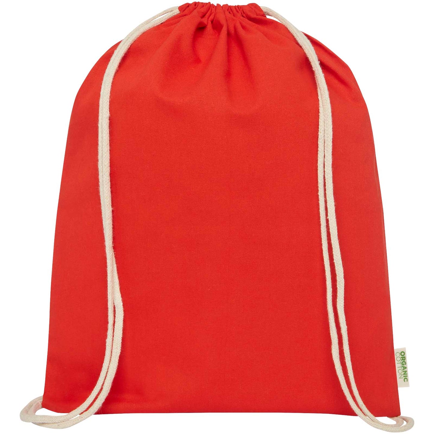 Zaino con cordoncino Orissa da 140 g/m² in cotone organico - 5L