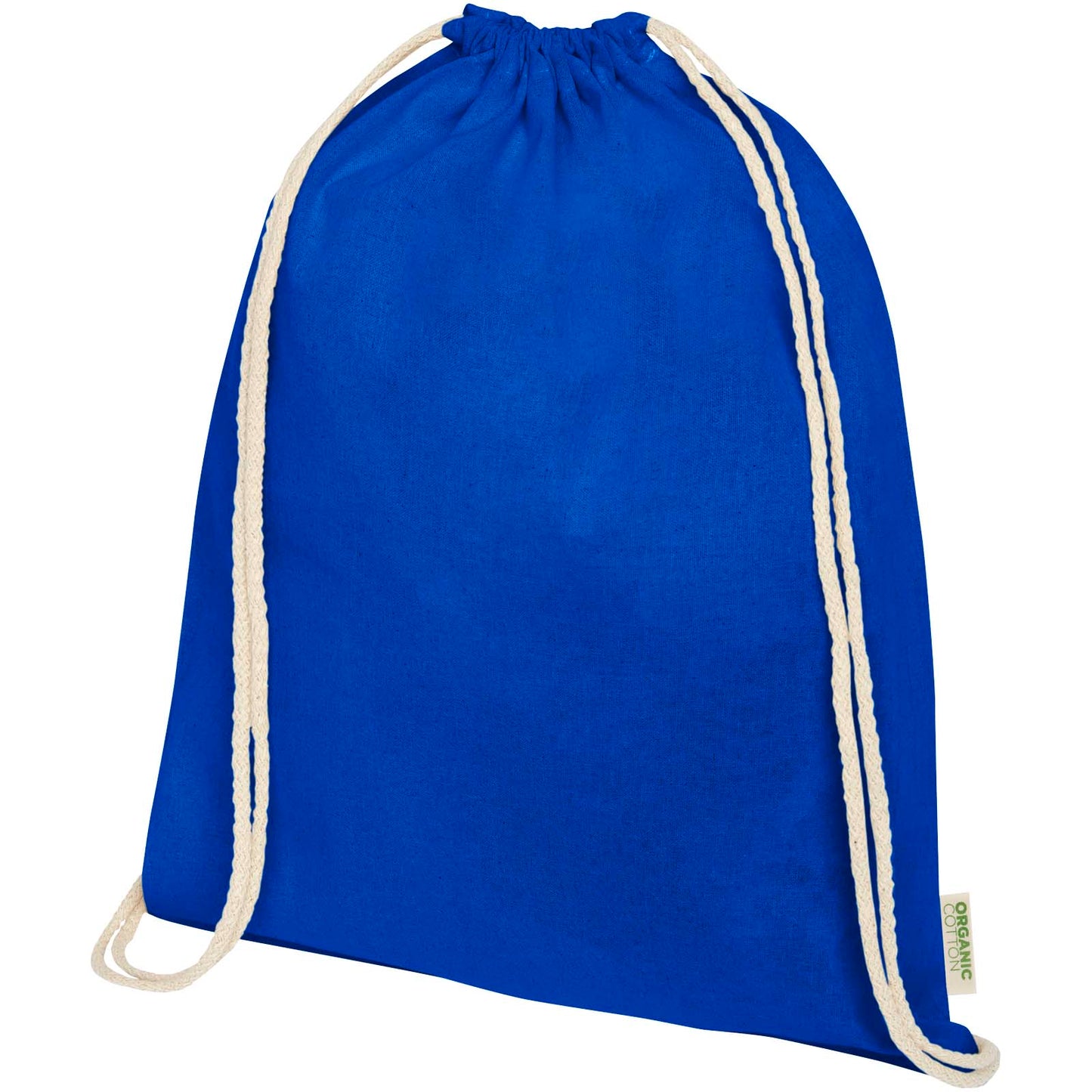 Zaino con cordoncino Orissa da 140 g/m² in cotone organico - 5L