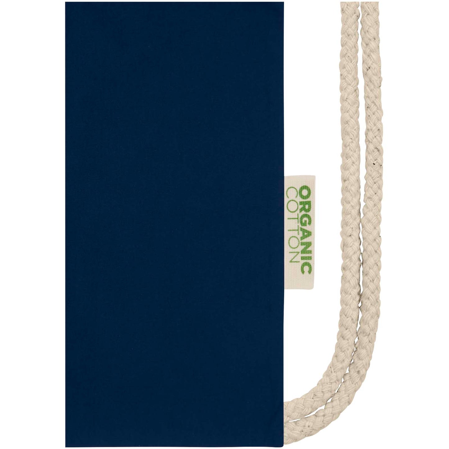 Zaino con cordoncino Orissa da 140 g/m² in cotone organico - 5L