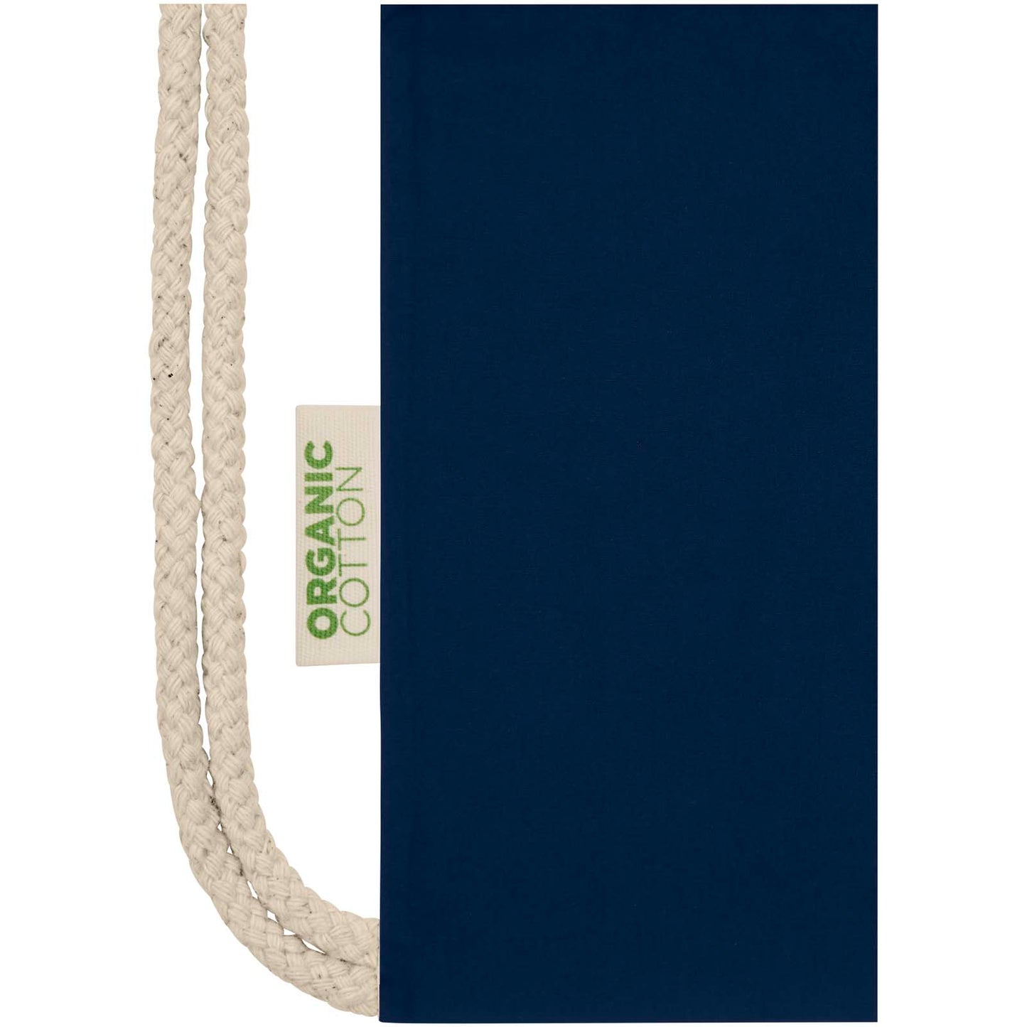 Zaino con cordoncino Orissa da 140 g/m² in cotone organico - 5L