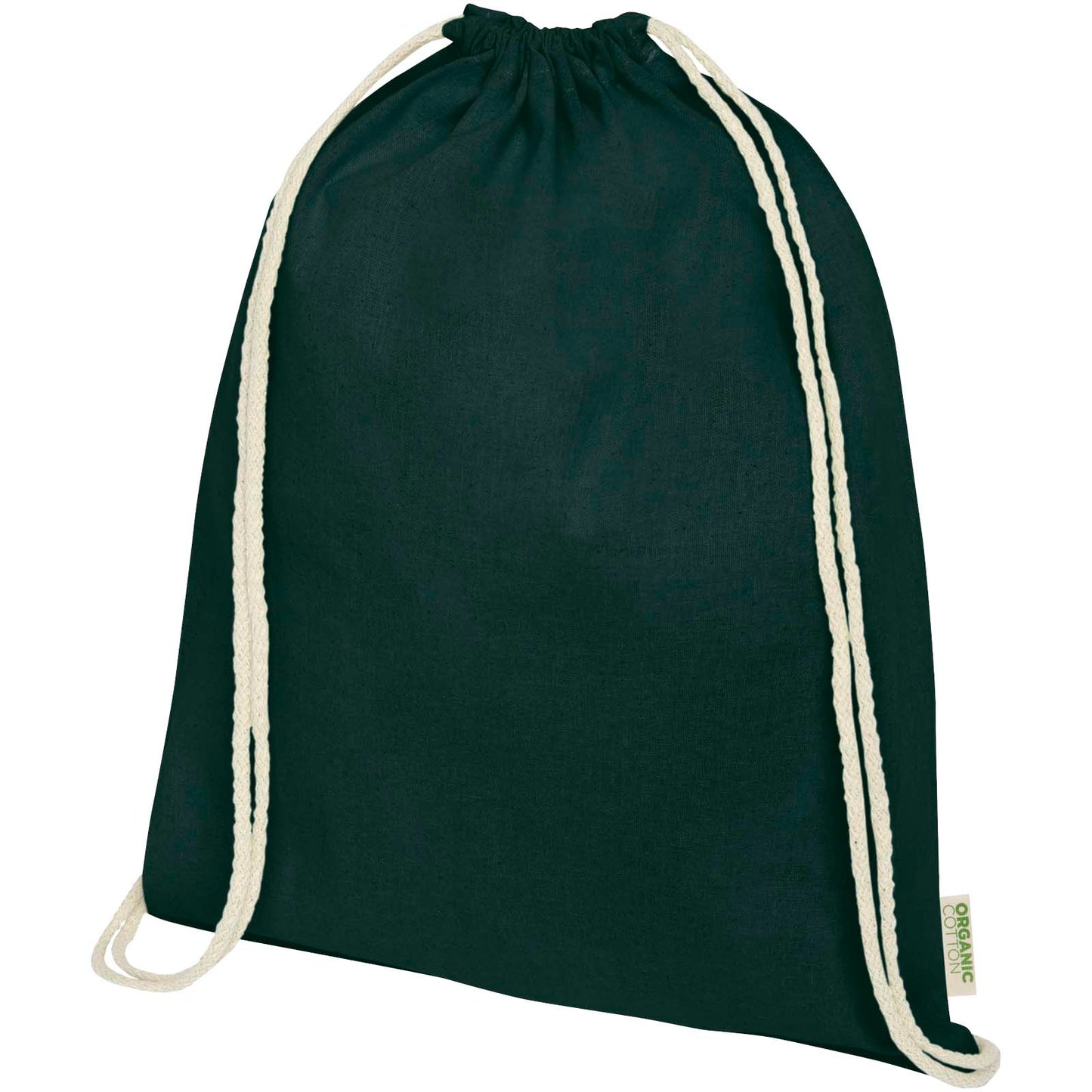 Zaino con cordoncino Orissa da 140 g/m² in cotone organico - 5L
