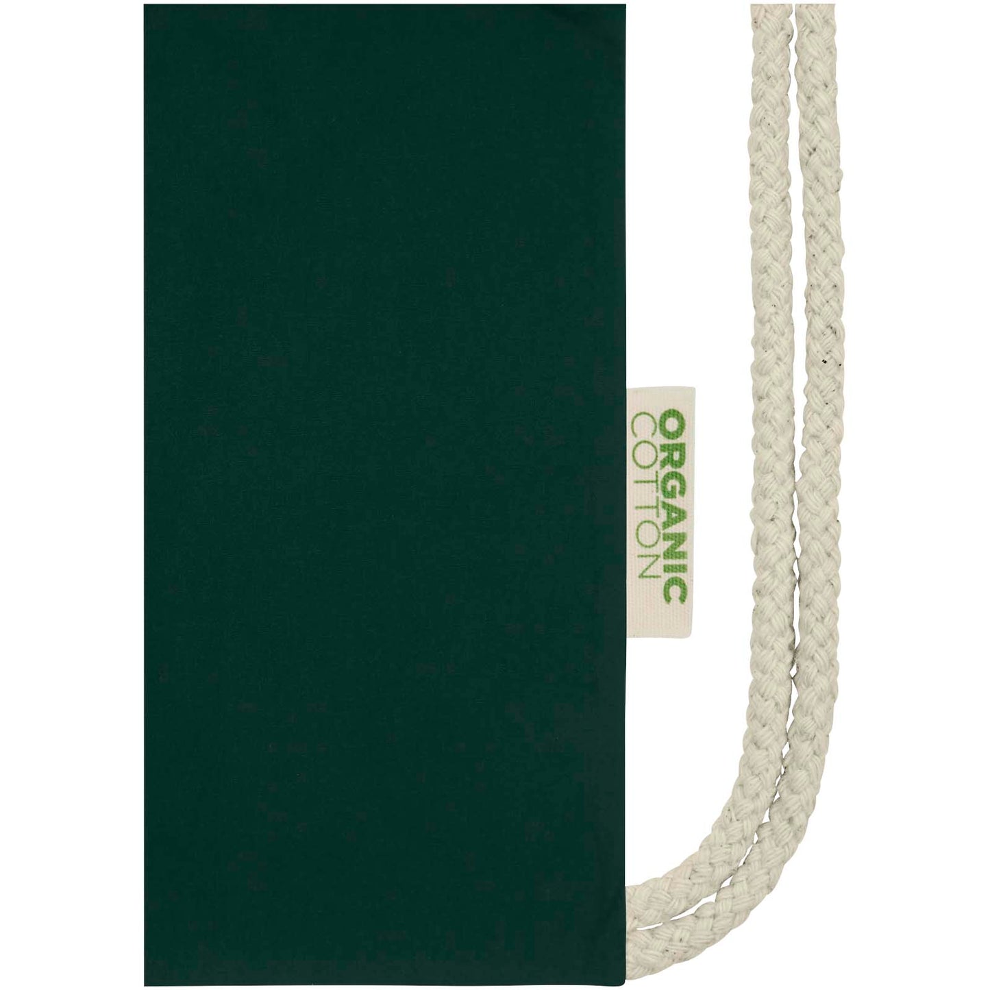 Zaino con cordoncino Orissa da 140 g/m² in cotone organico - 5L